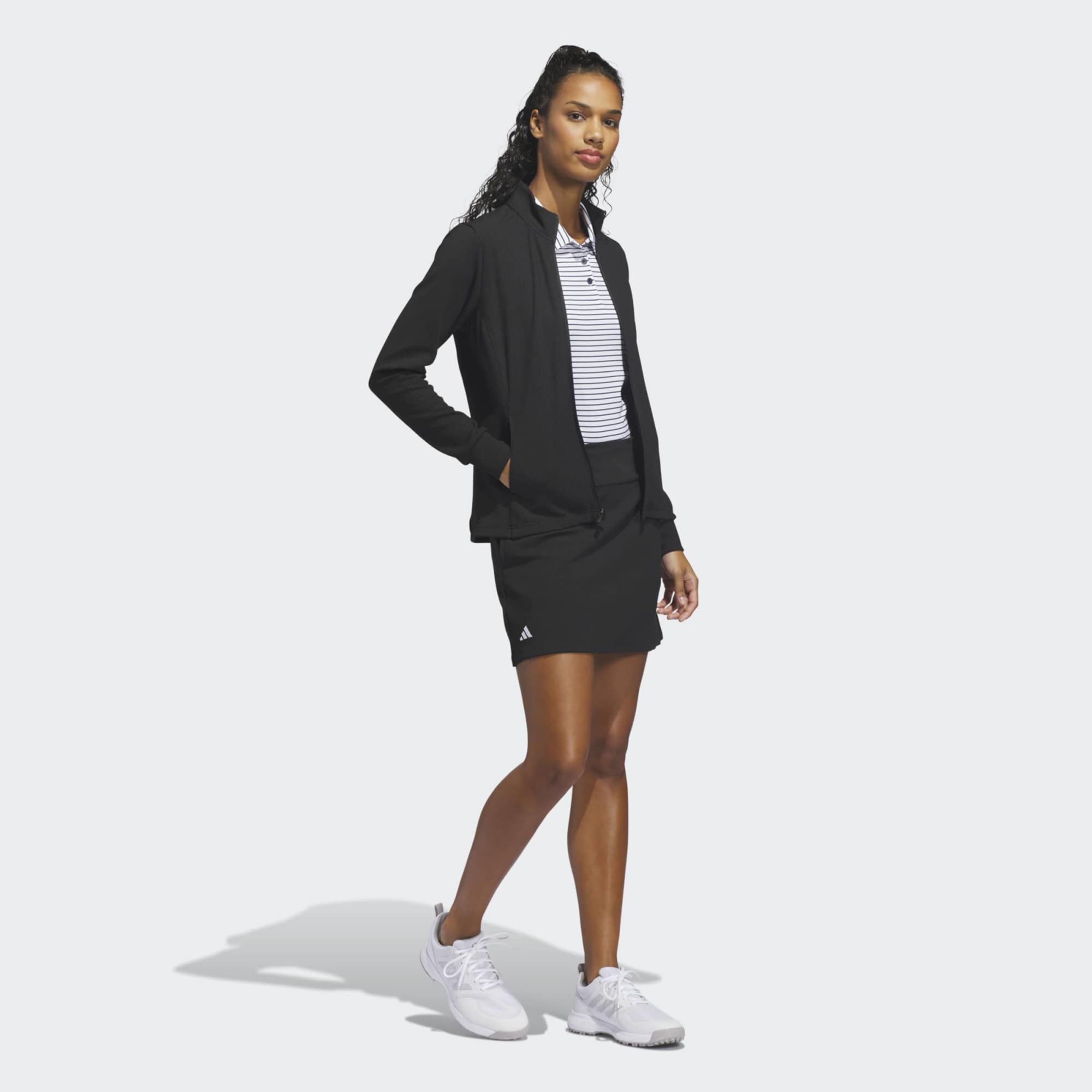 adidas Women's Performance Texture Full Zip Golf Jacket product image