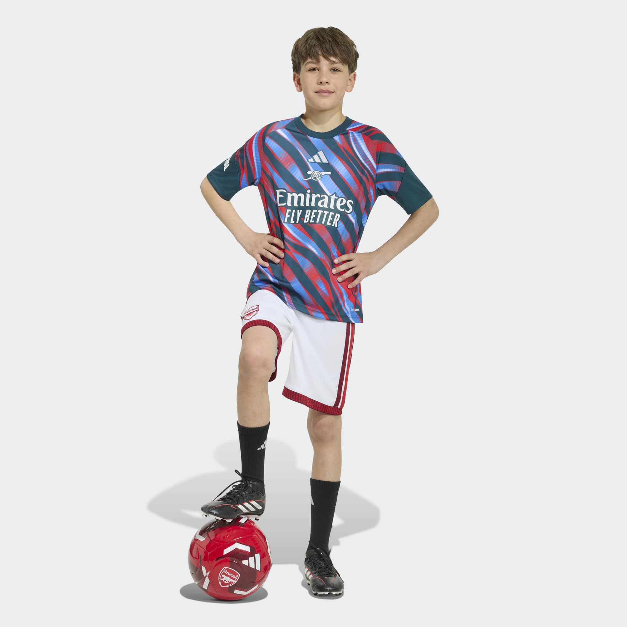 adidas Youth Arsenal 2026 Green Prematch Jersey product image
