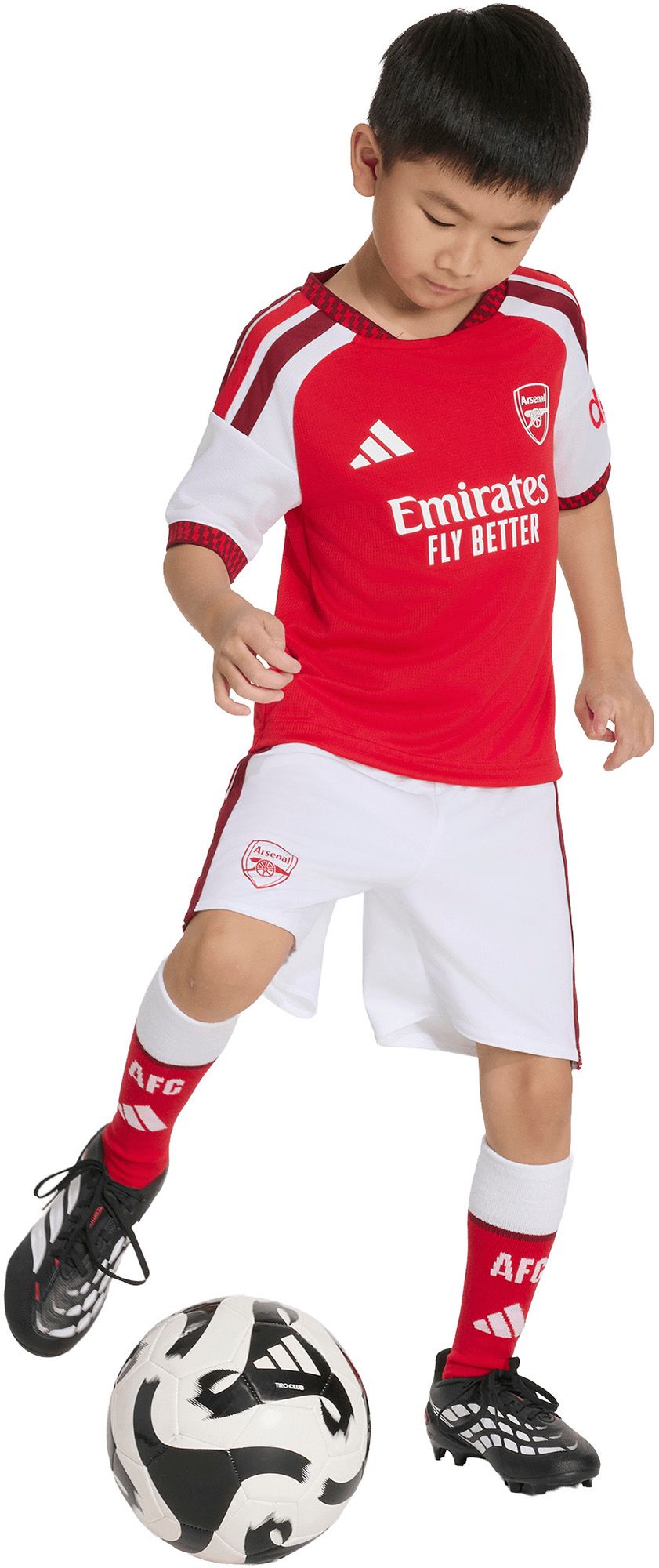 adidas Toddler Arsenal 2026 Red Home Replica Jersey Kit product image