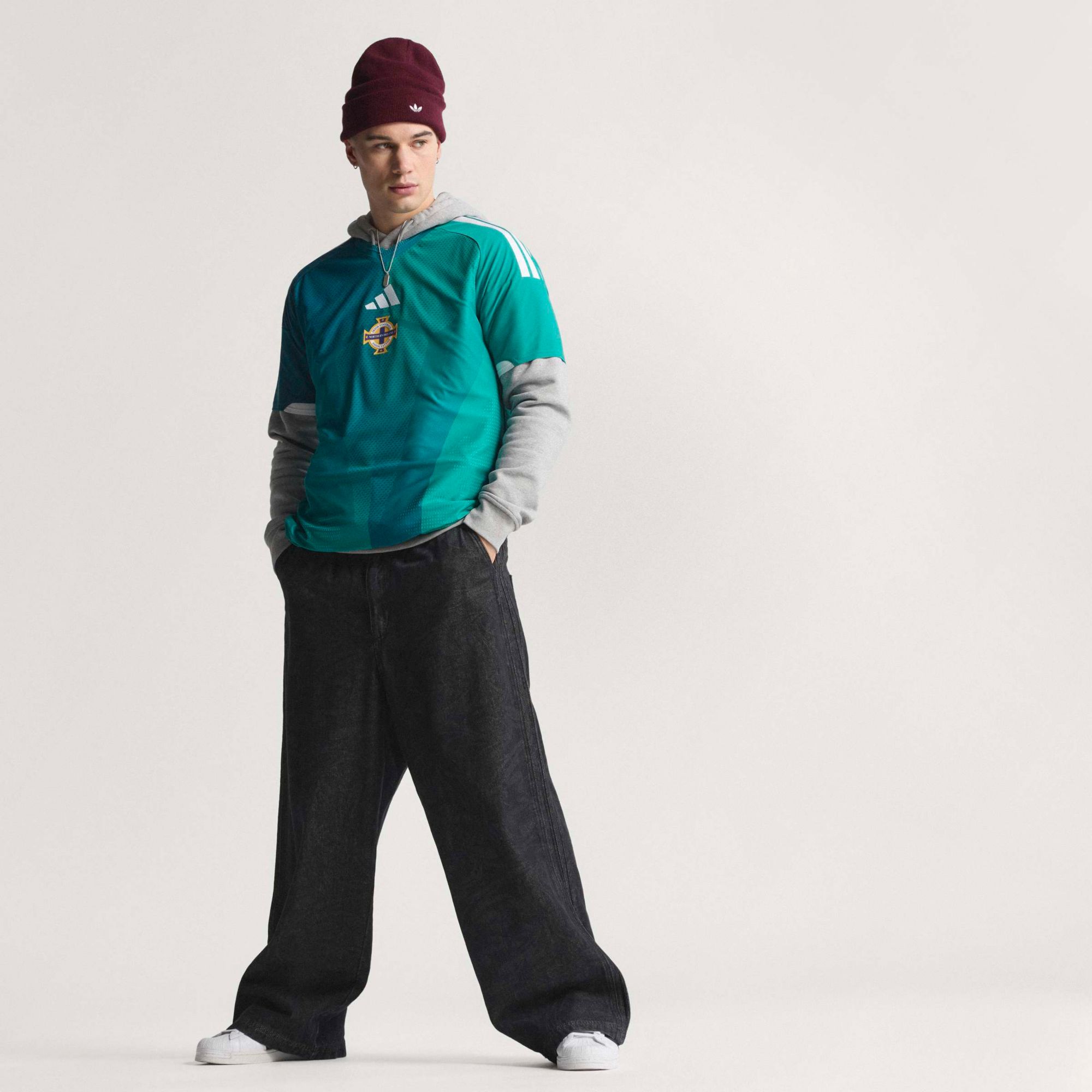 adidas Adult Northern Ireland 2026 Home Authentic Jersey product image