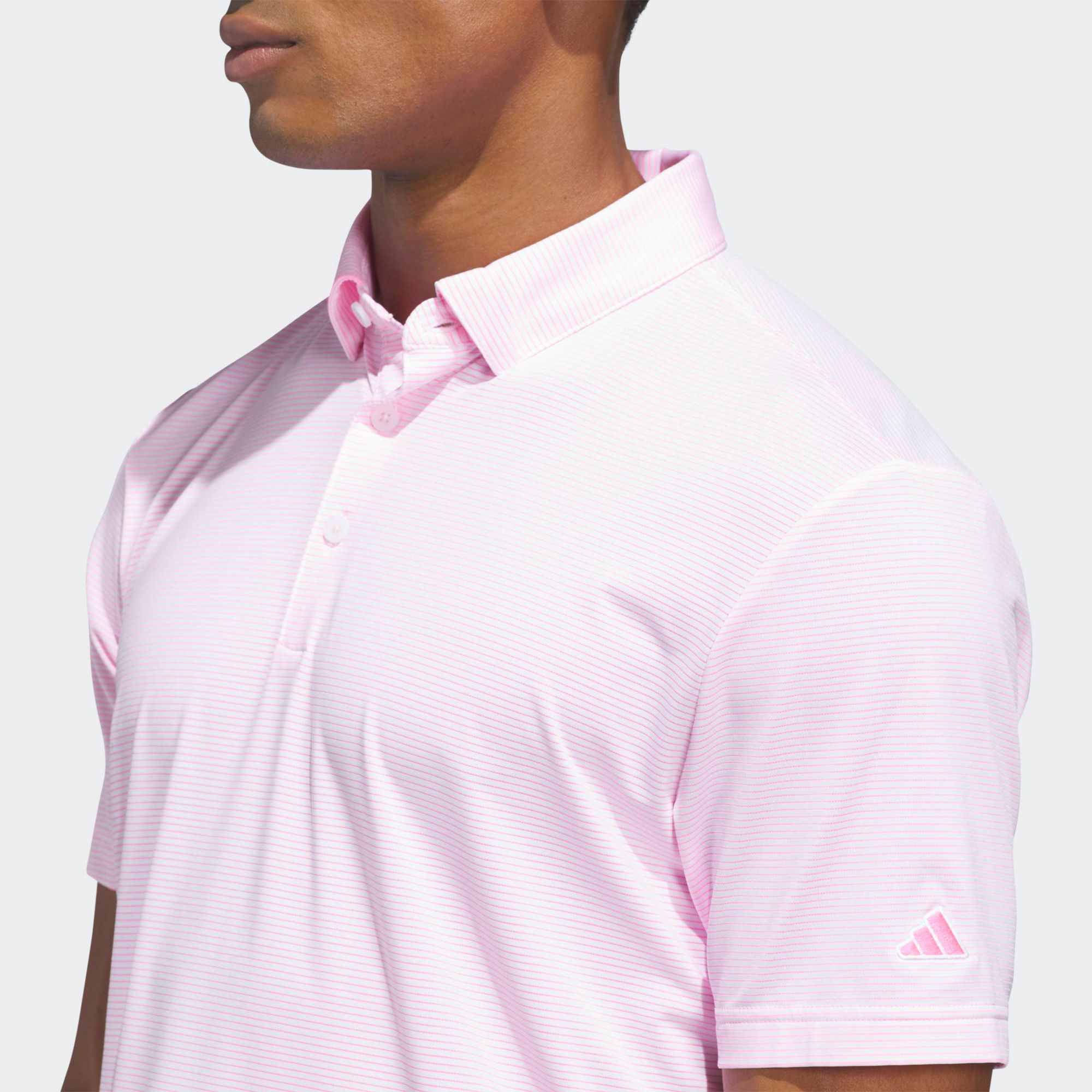 adidas Men's Ultimate365+ Pencil Stripe Climacool Golf Polo product image
