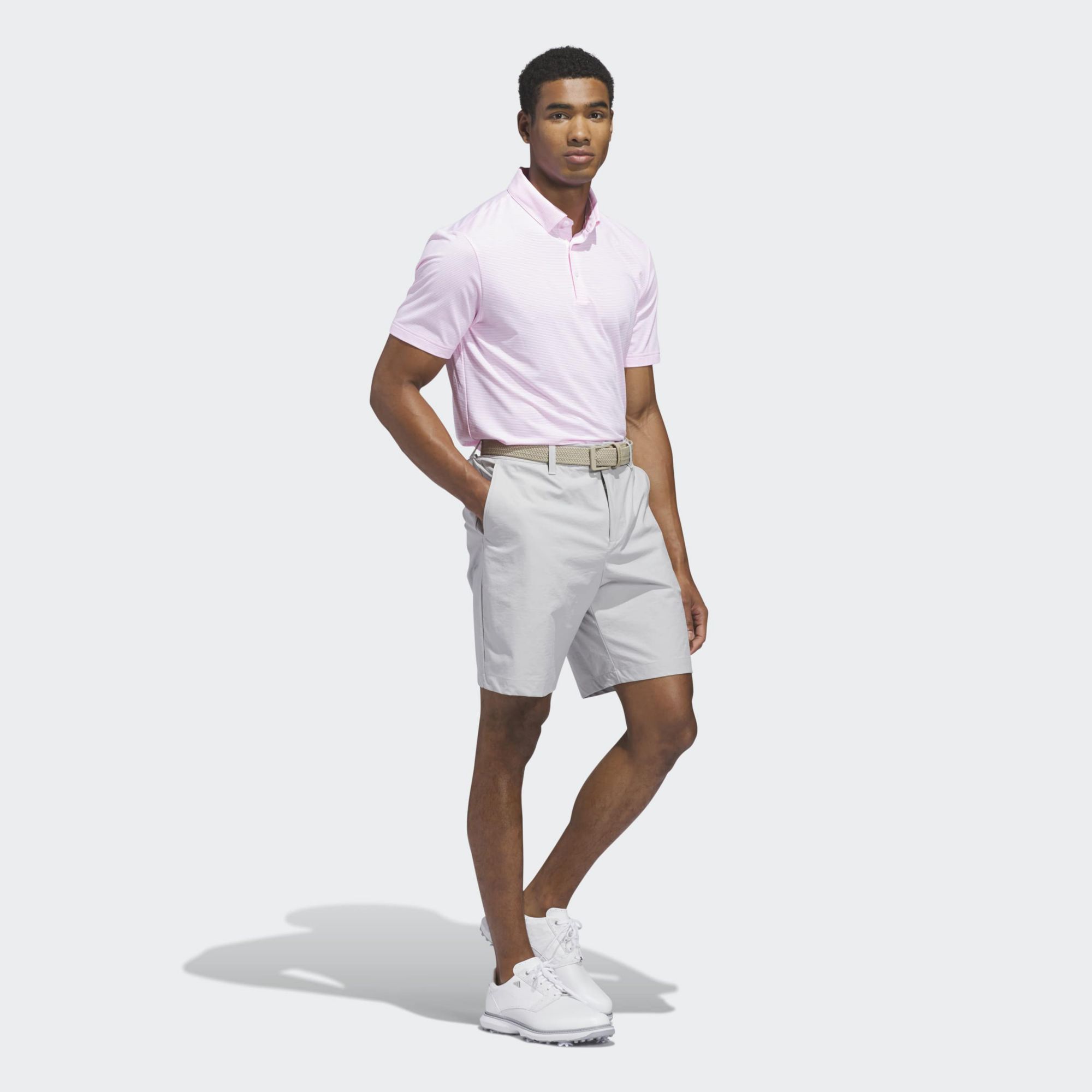adidas Men's Ultimate365+ Pencil Stripe Climacool Golf Polo product image