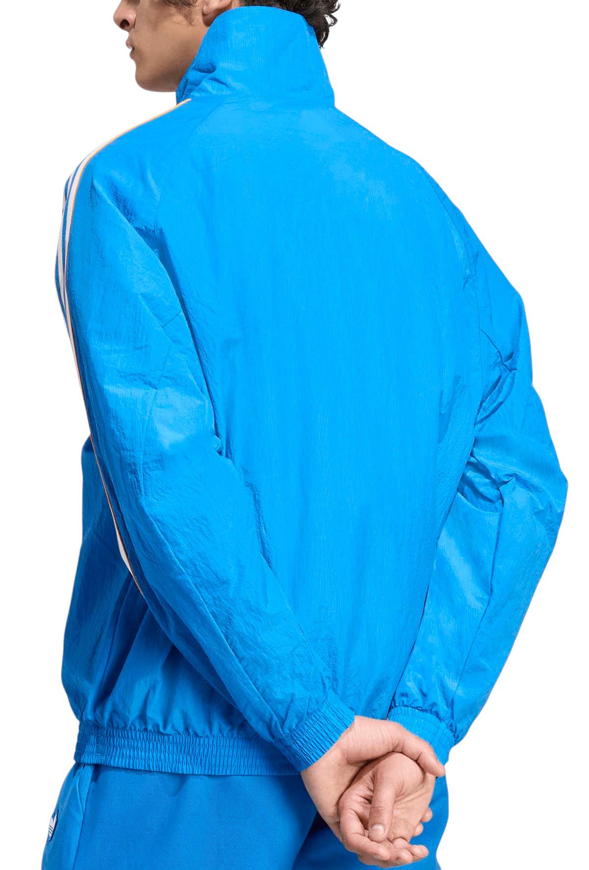 adidas Men's Real Madrid 2025 Blue Third Quarter-Zip Vintage Jacket product image