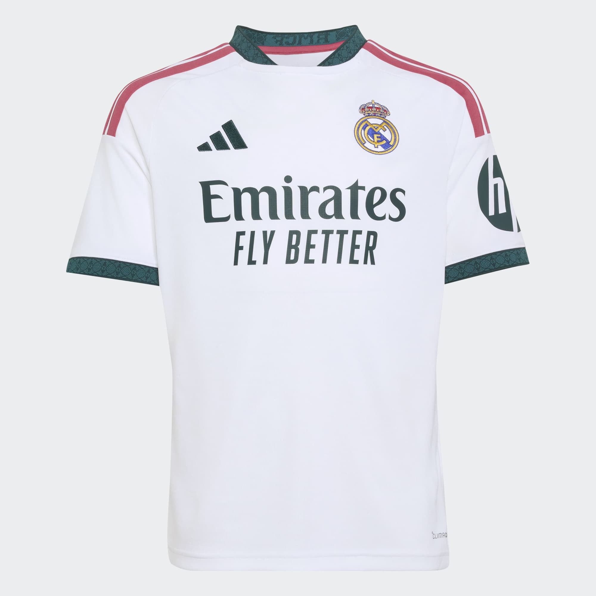 adidas Youth Real Madrid 2026 White Home Replica Jersey product image