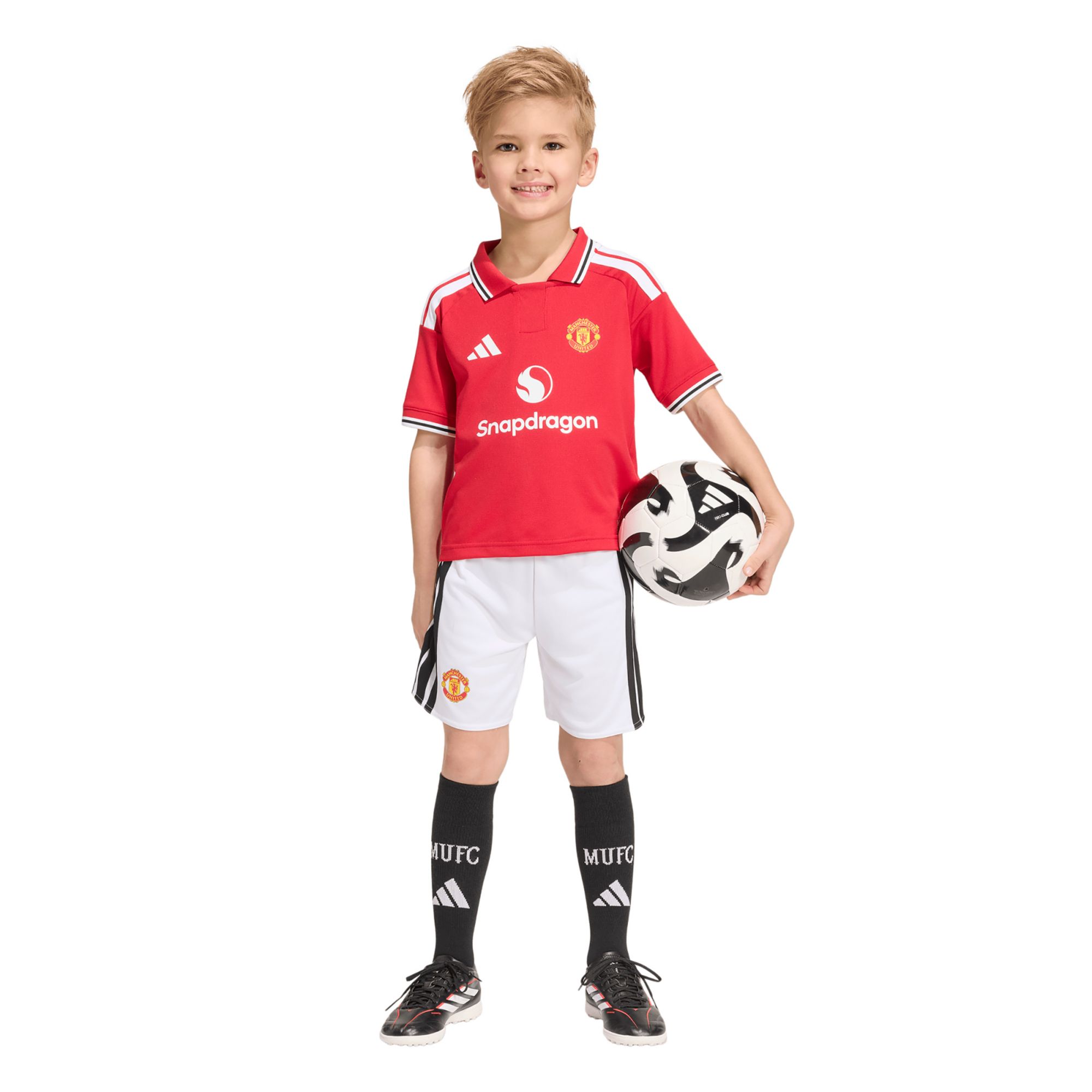 adidas Toddler Manchester United Red Home Replica Kit product image