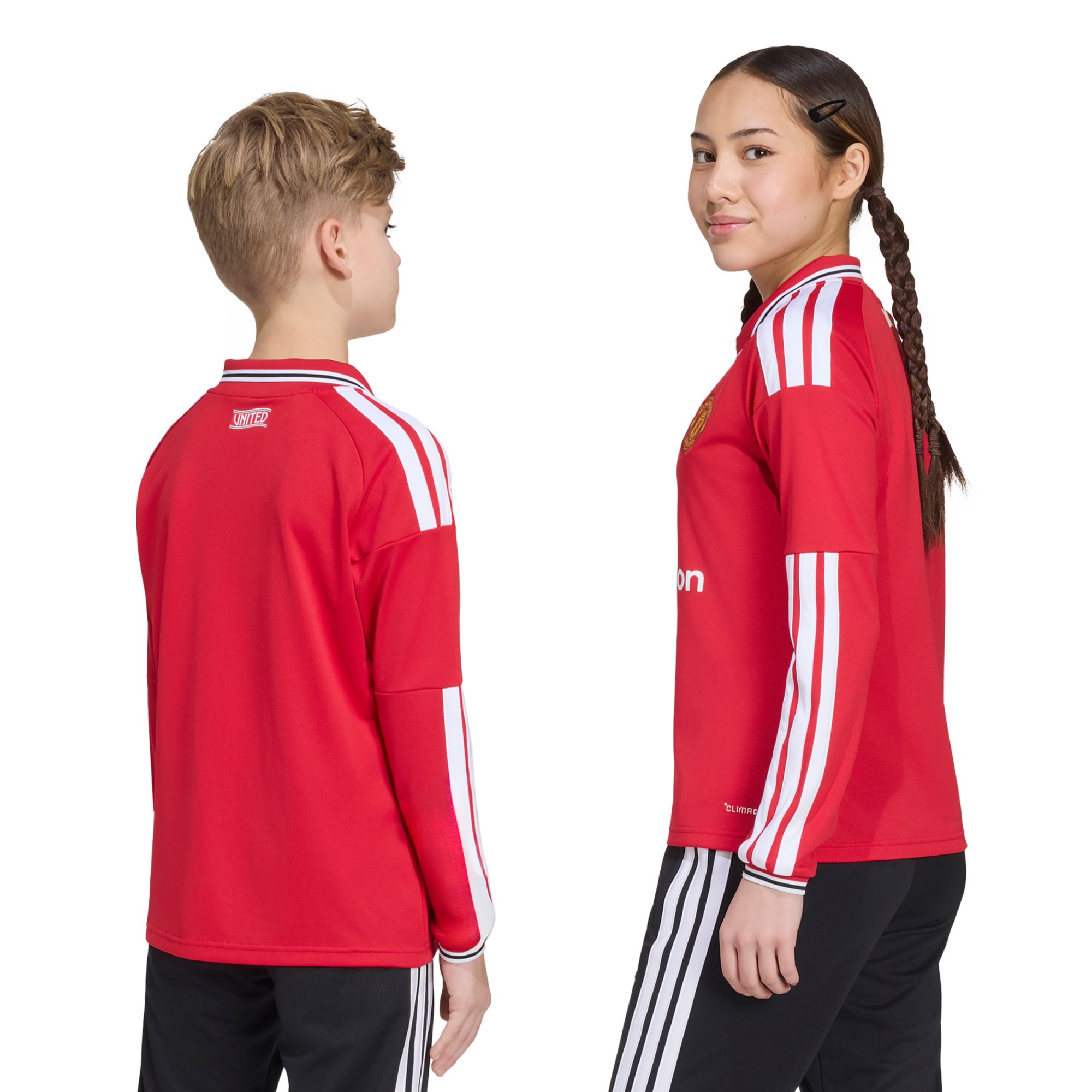 adidas Youth Manchester United Red 2026 Home Replica Jersey product image