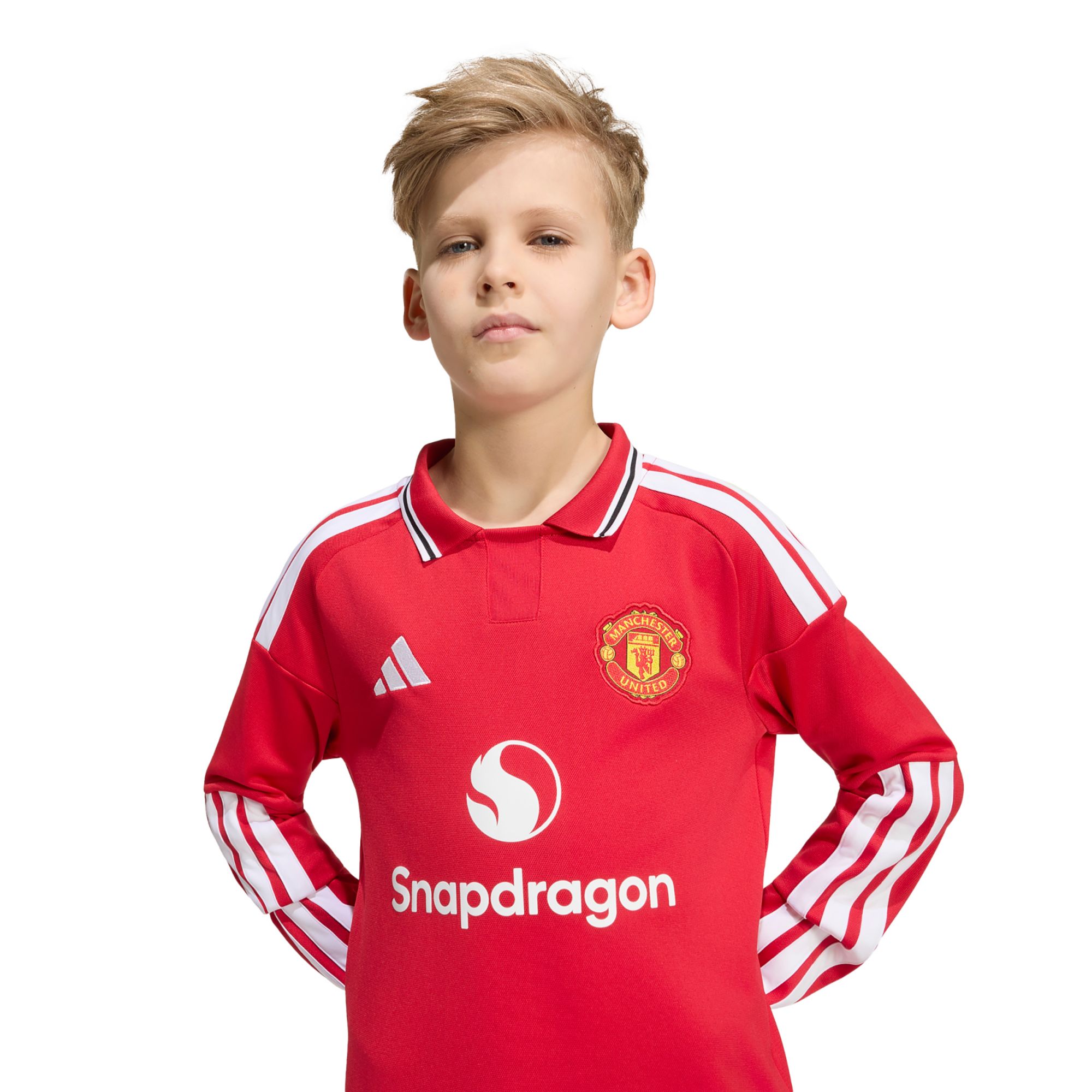 adidas Youth Manchester United Red 2026 Home Replica Jersey product image