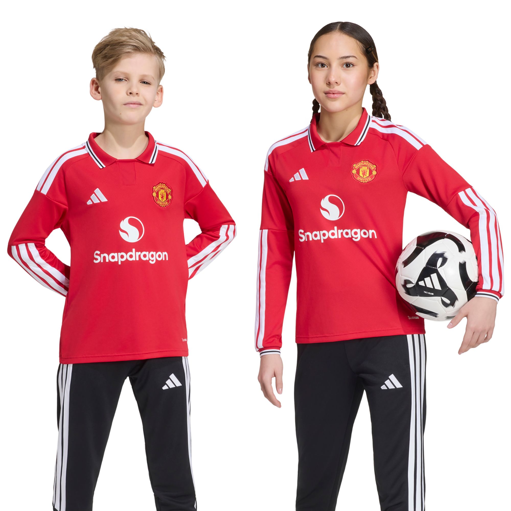 adidas Youth Manchester United Red 2026 Home Replica Jersey product image