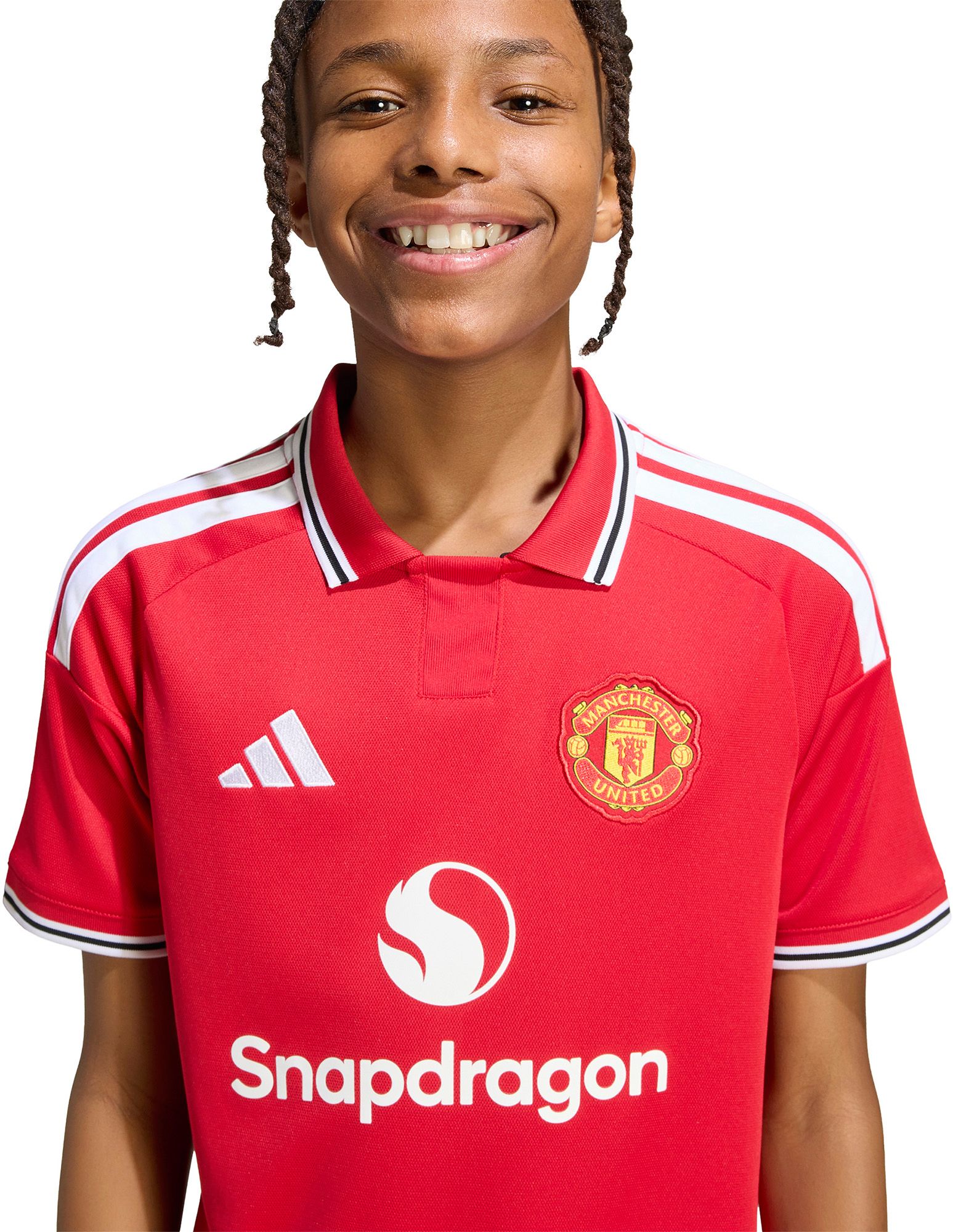 adidas Youth Manchester United Red 2026 Home Replica Jersey product image
