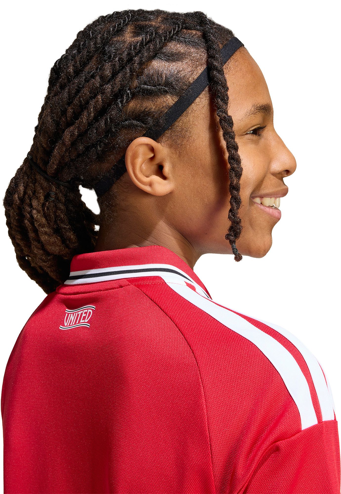 adidas Youth Manchester United Red 2026 Home Replica Jersey product image