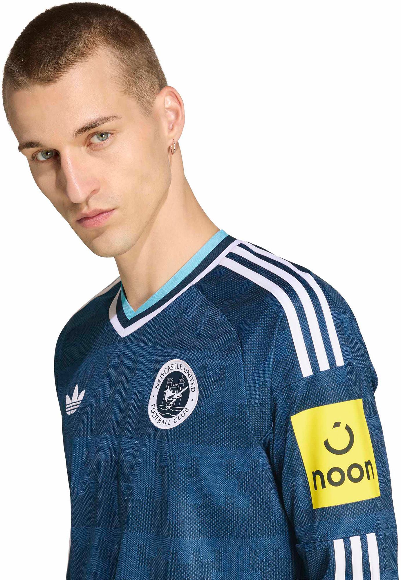 adidas Adult Newcastle United 2026 Away Long Sleeve Replica Jersey