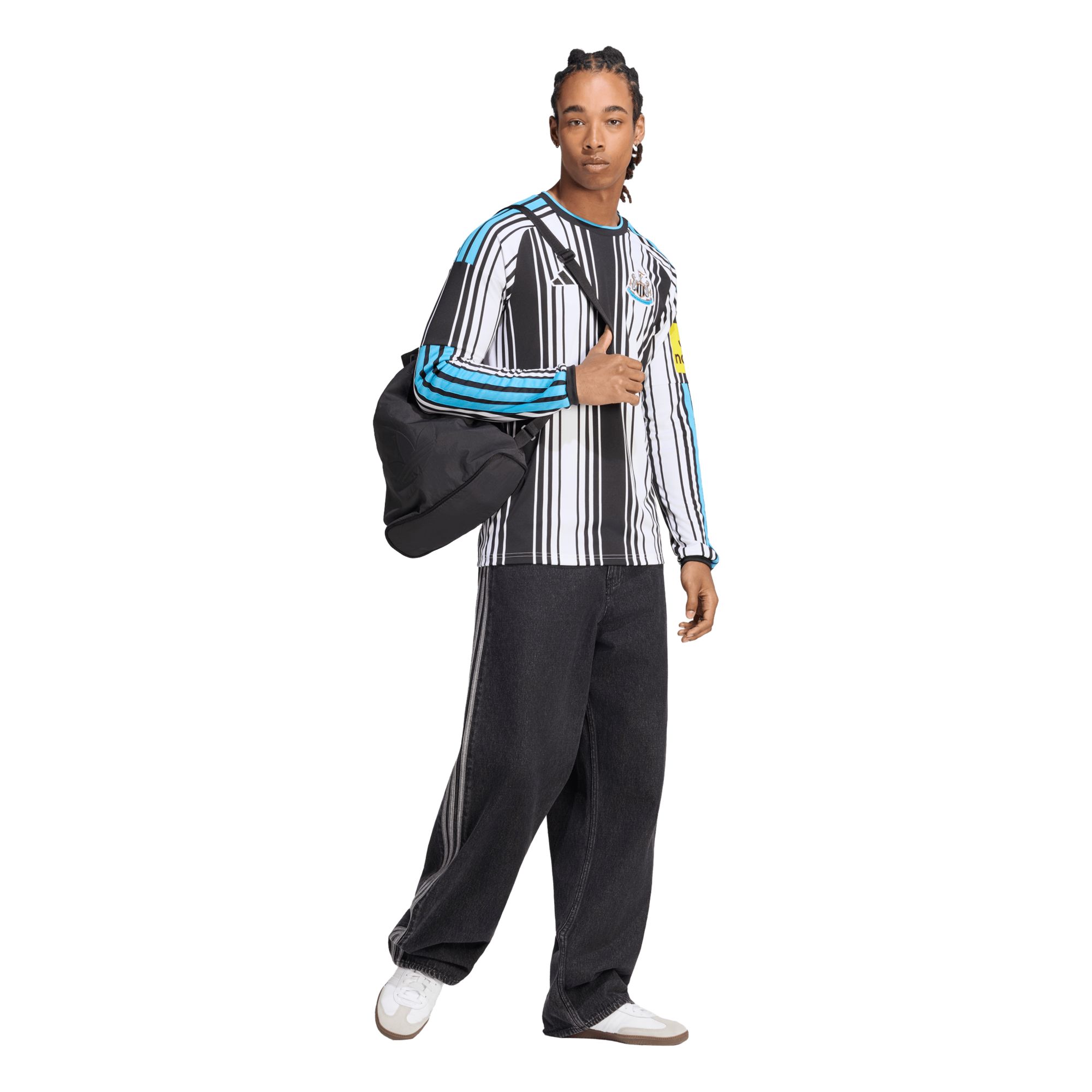 adidas Adult Newcastle United 2026 Home Replica Long Sleeve Jersey product image