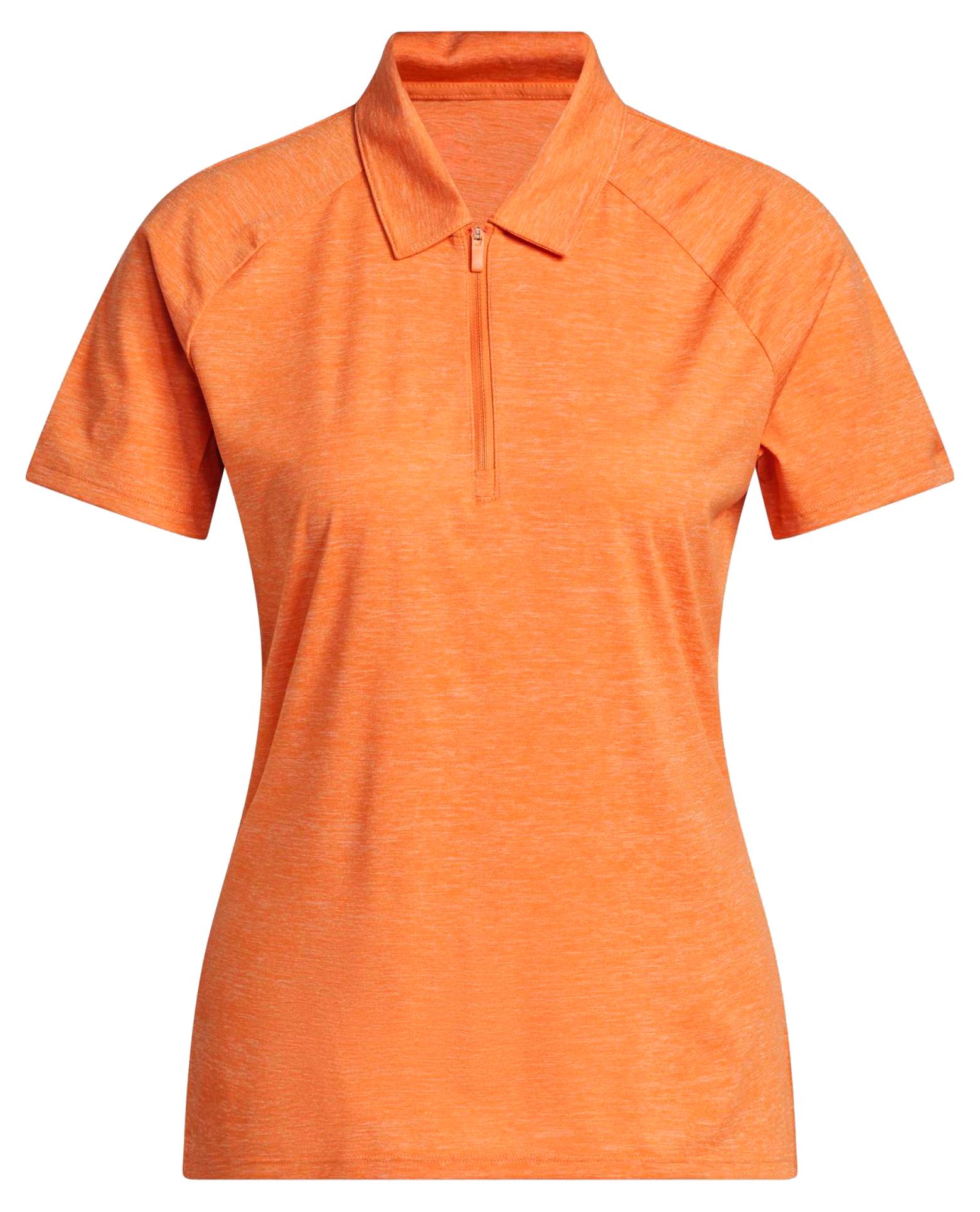 adidas Women's Ultimate365 Heathered Twistknit Short Sleeve Golf Polo product image