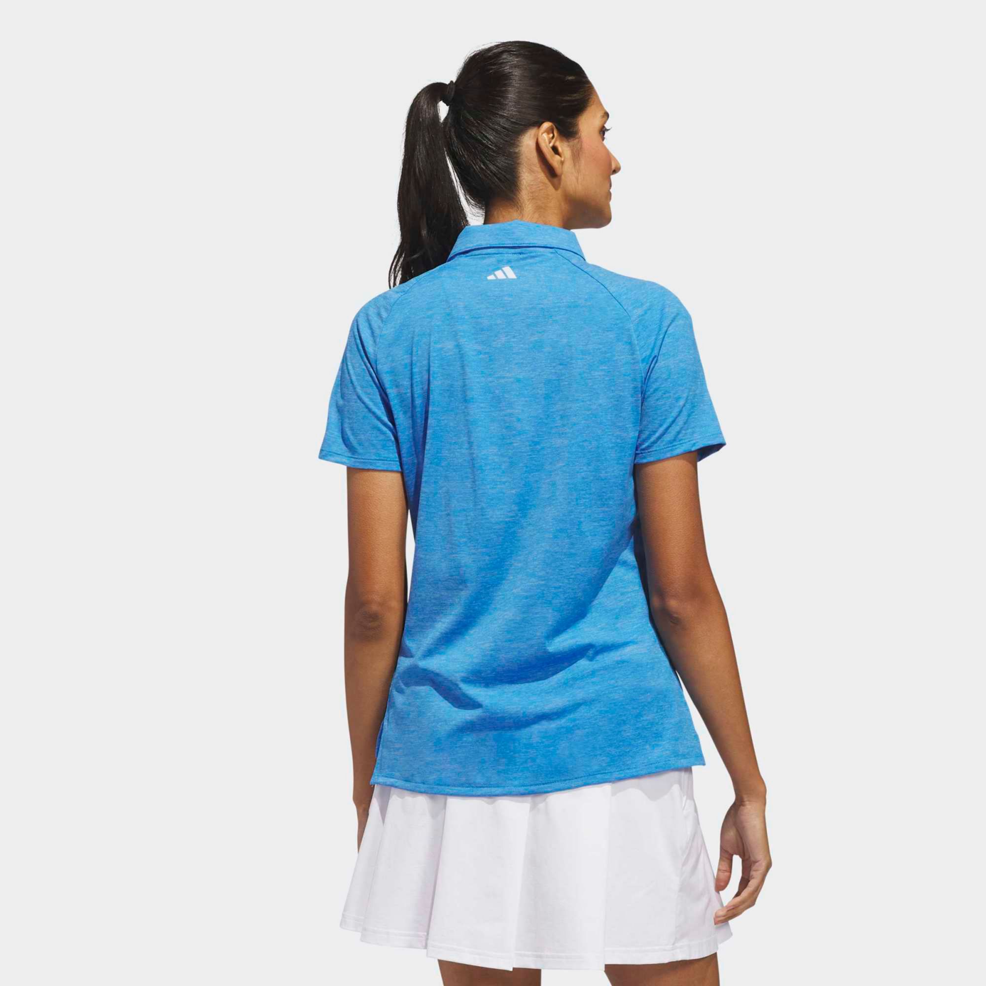 adidas Women's Ultimate365 Heathered Twistknit Short Sleeve Golf Polo product image
