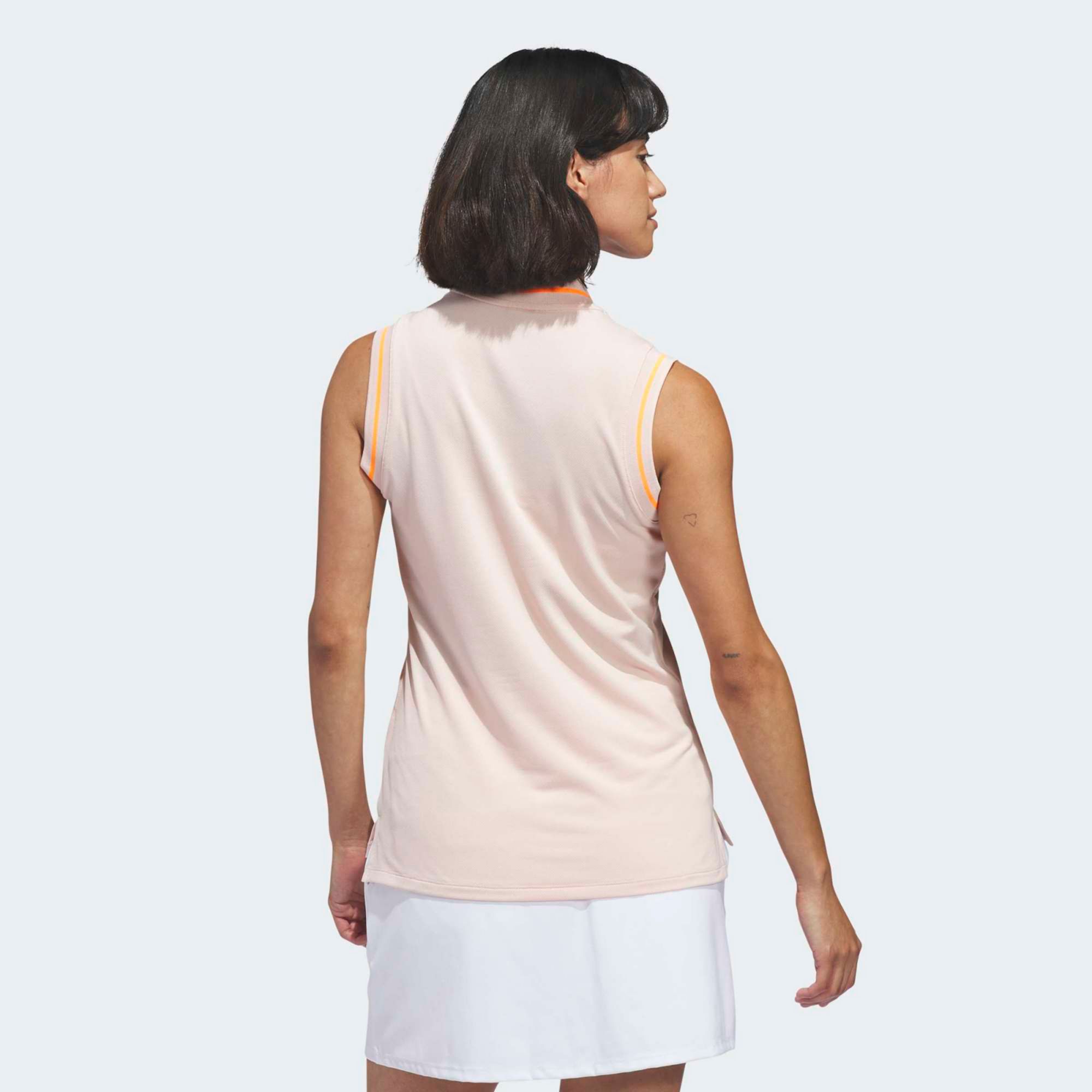 adidas Women's Ultimate365 Zip Sleeveless Golf Polo product image