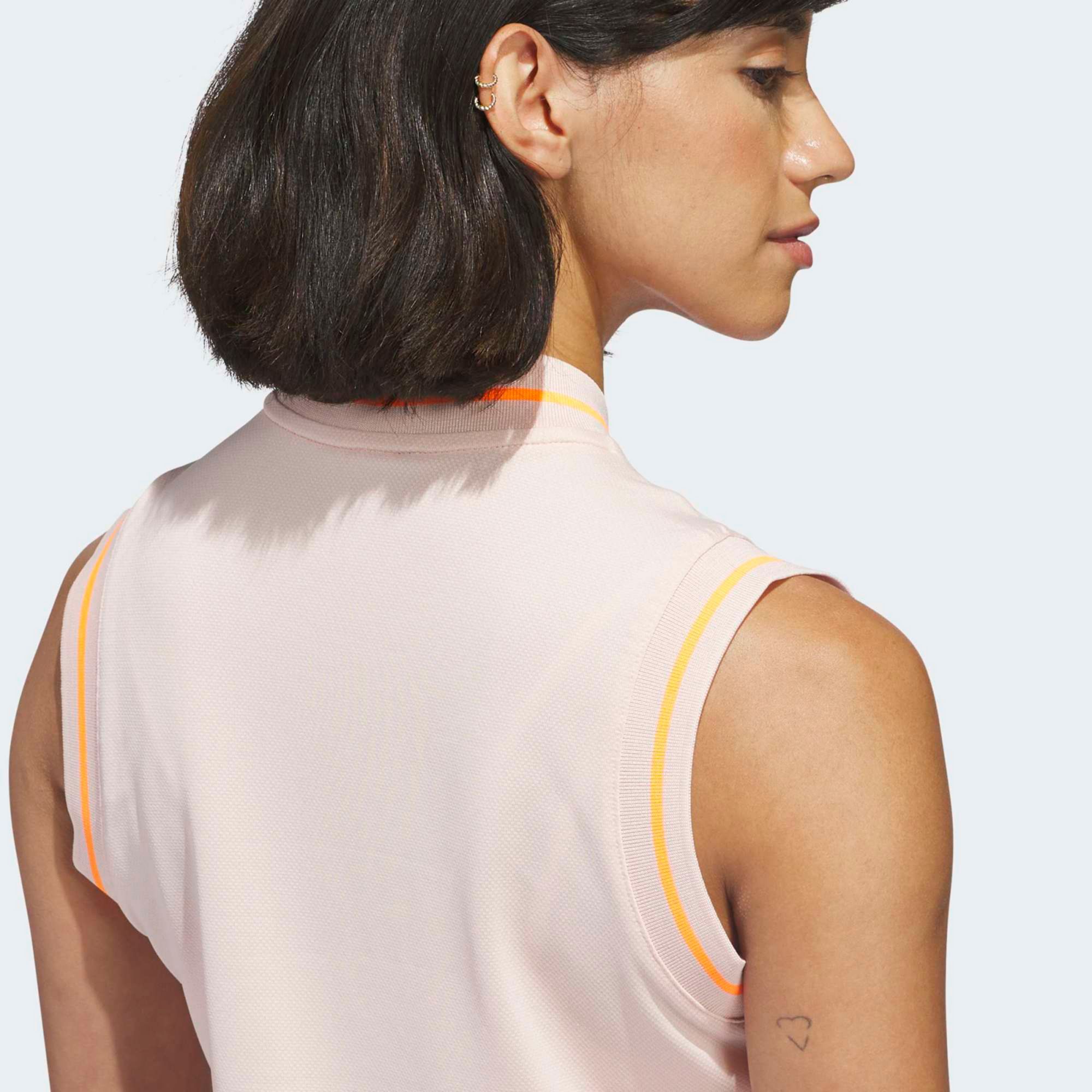 adidas Women's Ultimate365 Zip Sleeveless Golf Polo product image