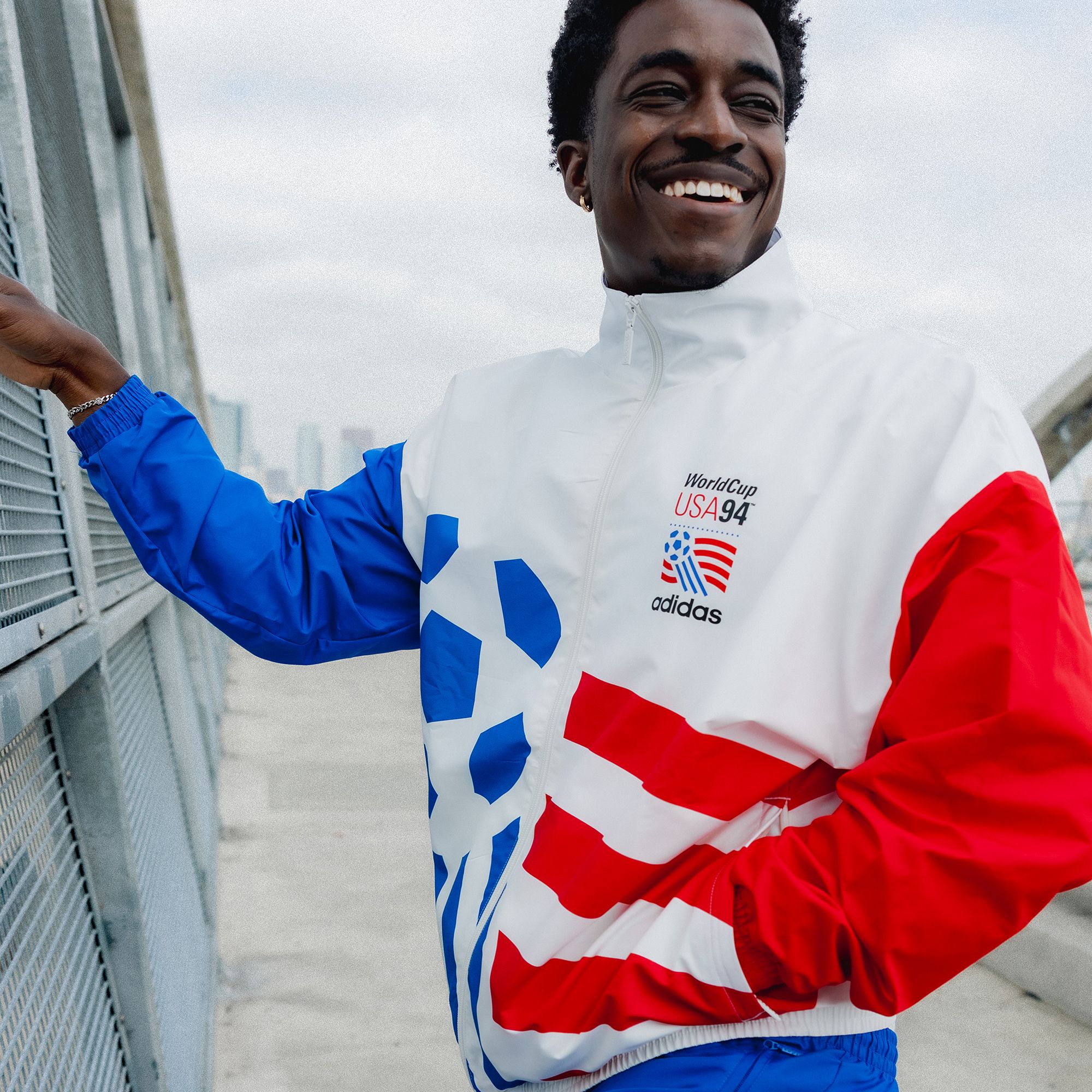 adidas Men's US '94 Graphic Woven Track Jacket product image