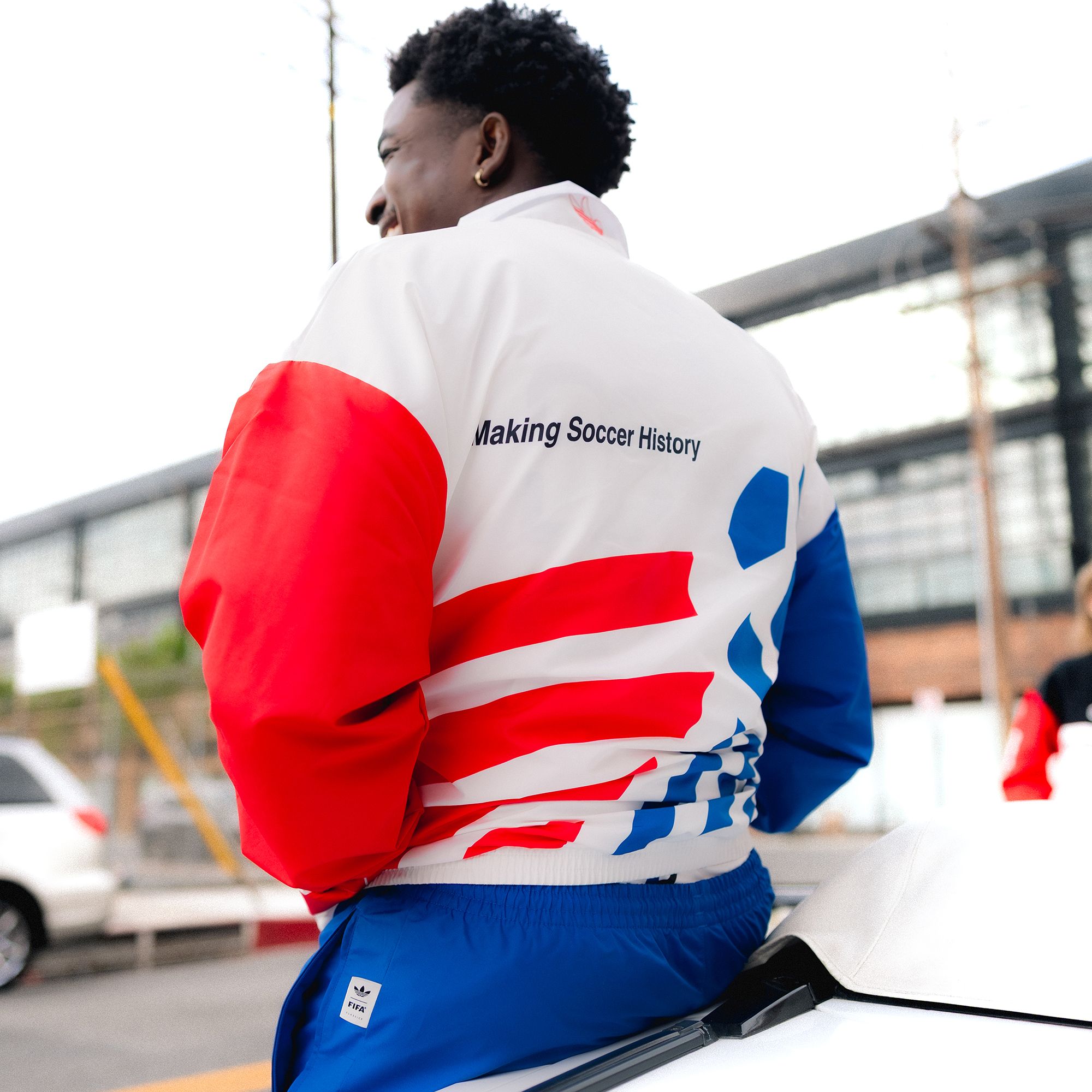 adidas Men's US '94 Graphic Woven Track Jacket product image