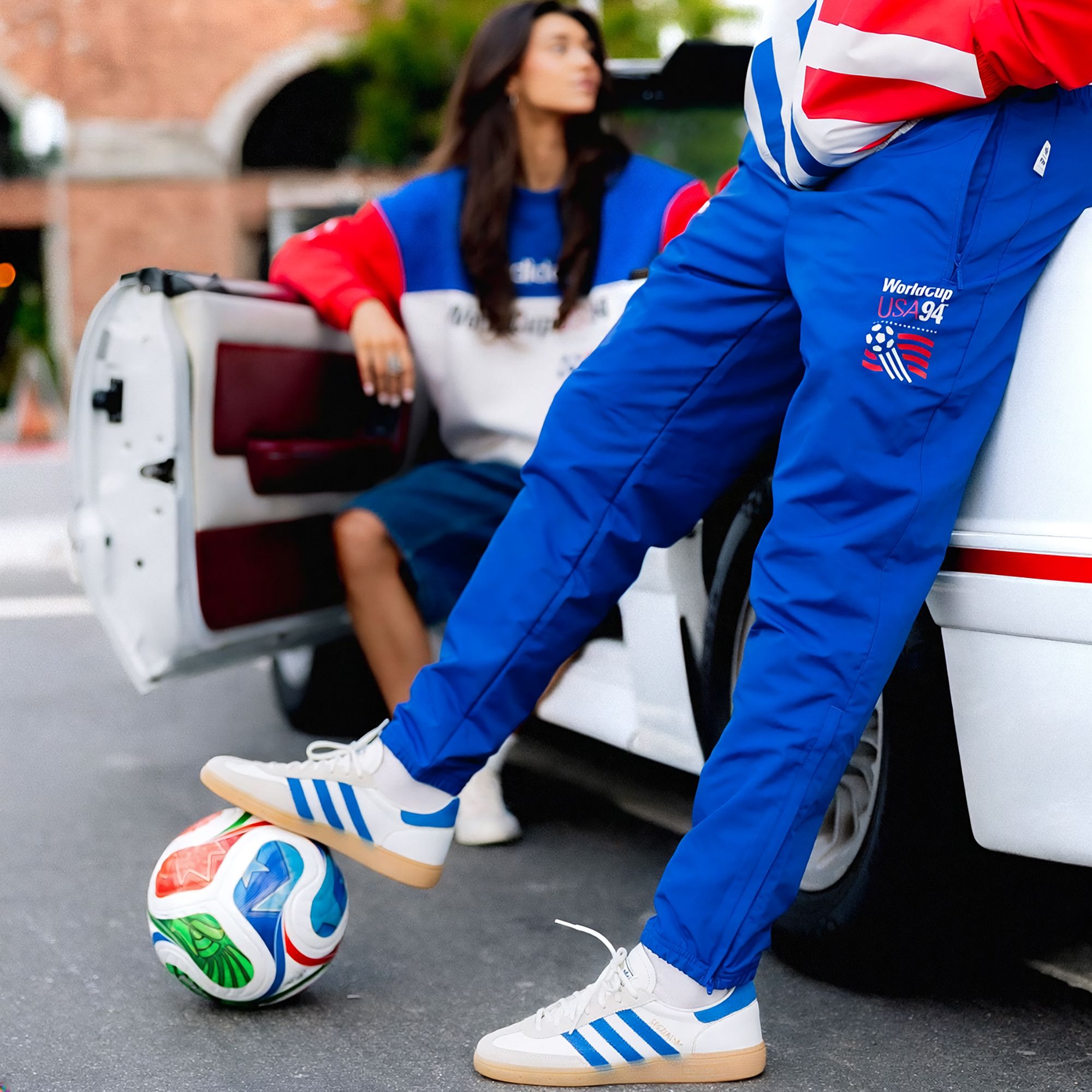 adidas Men's US '94 Graphic Woven Track Pants product image