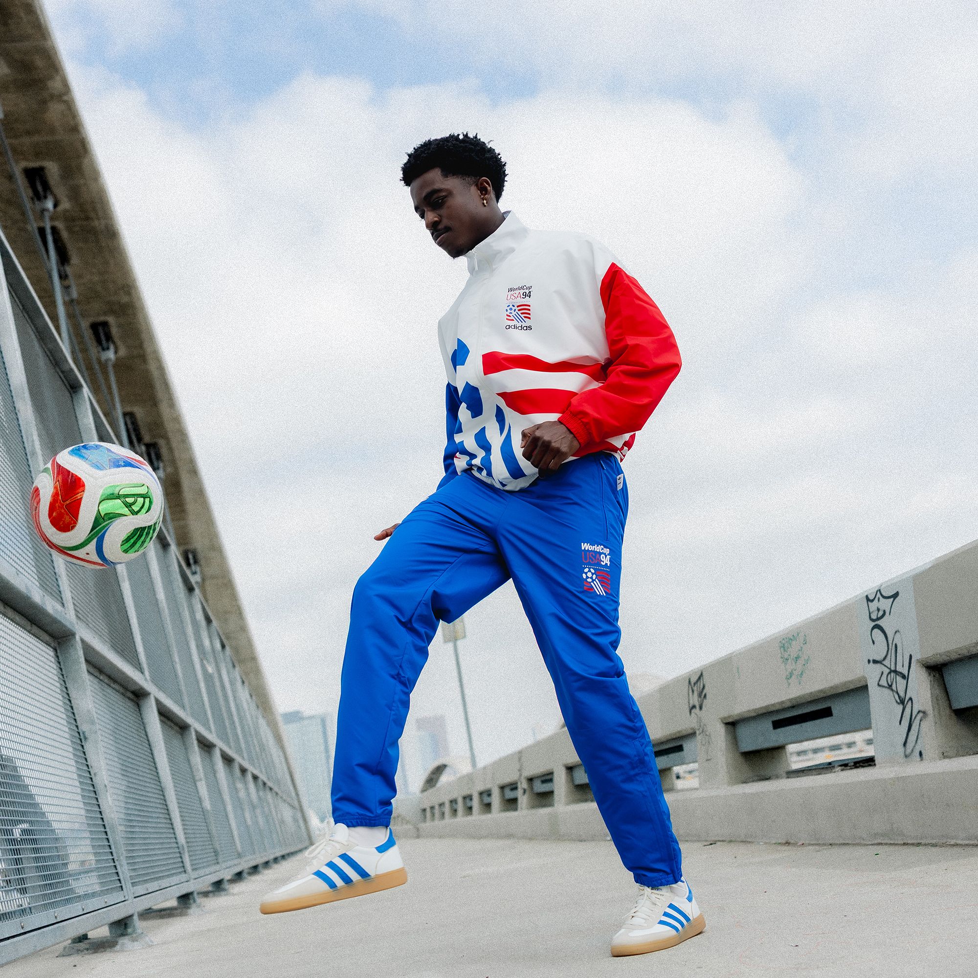 adidas Men's US '94 Graphic Woven Track Pants product image