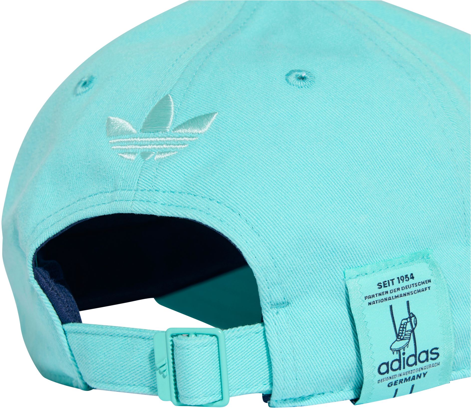 adidas Adult Germany 2026 Team Logo Dad Hat - Aqua product image