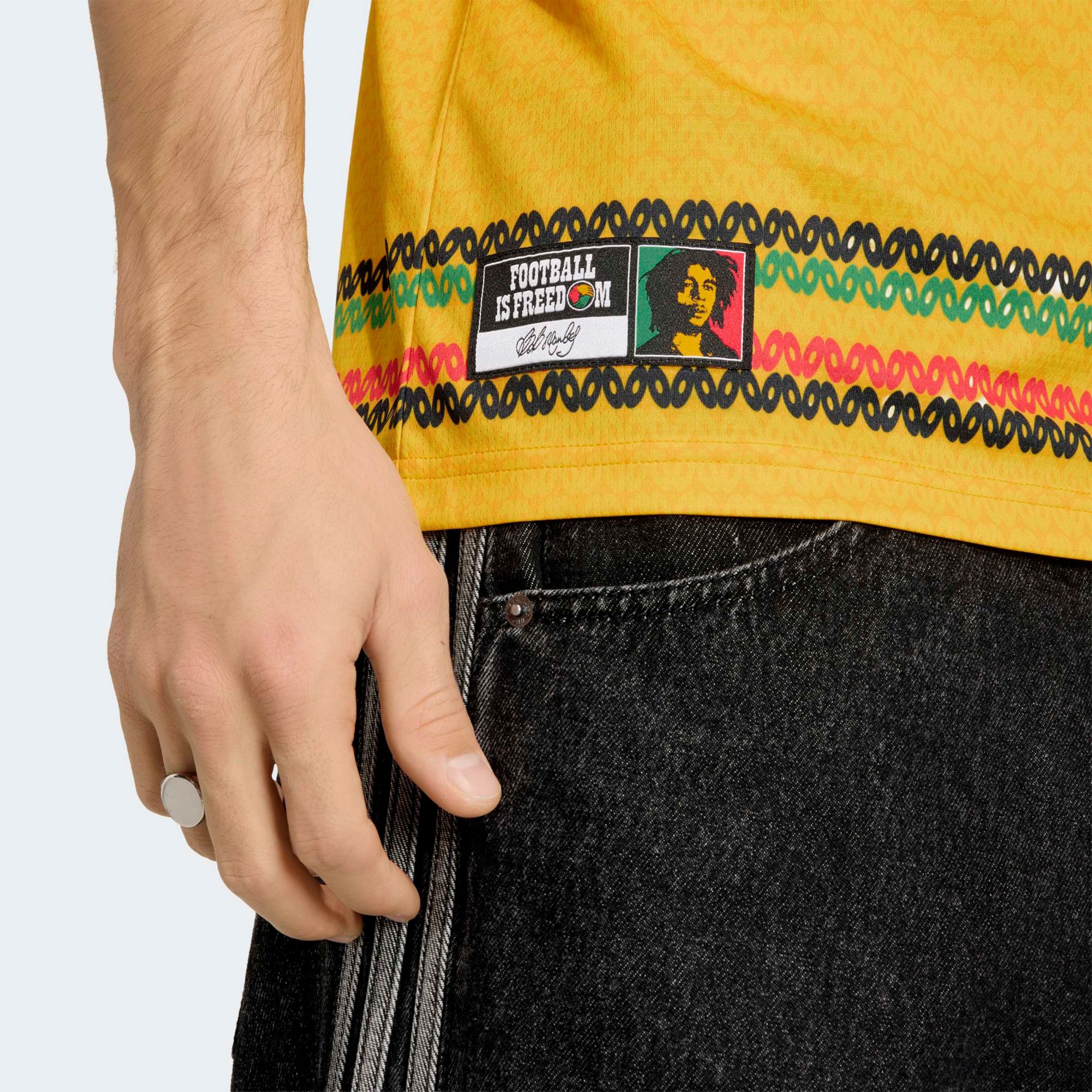 adidas Adult Jamaica Bob Marley #10 2026 Home Replica Jersey product image