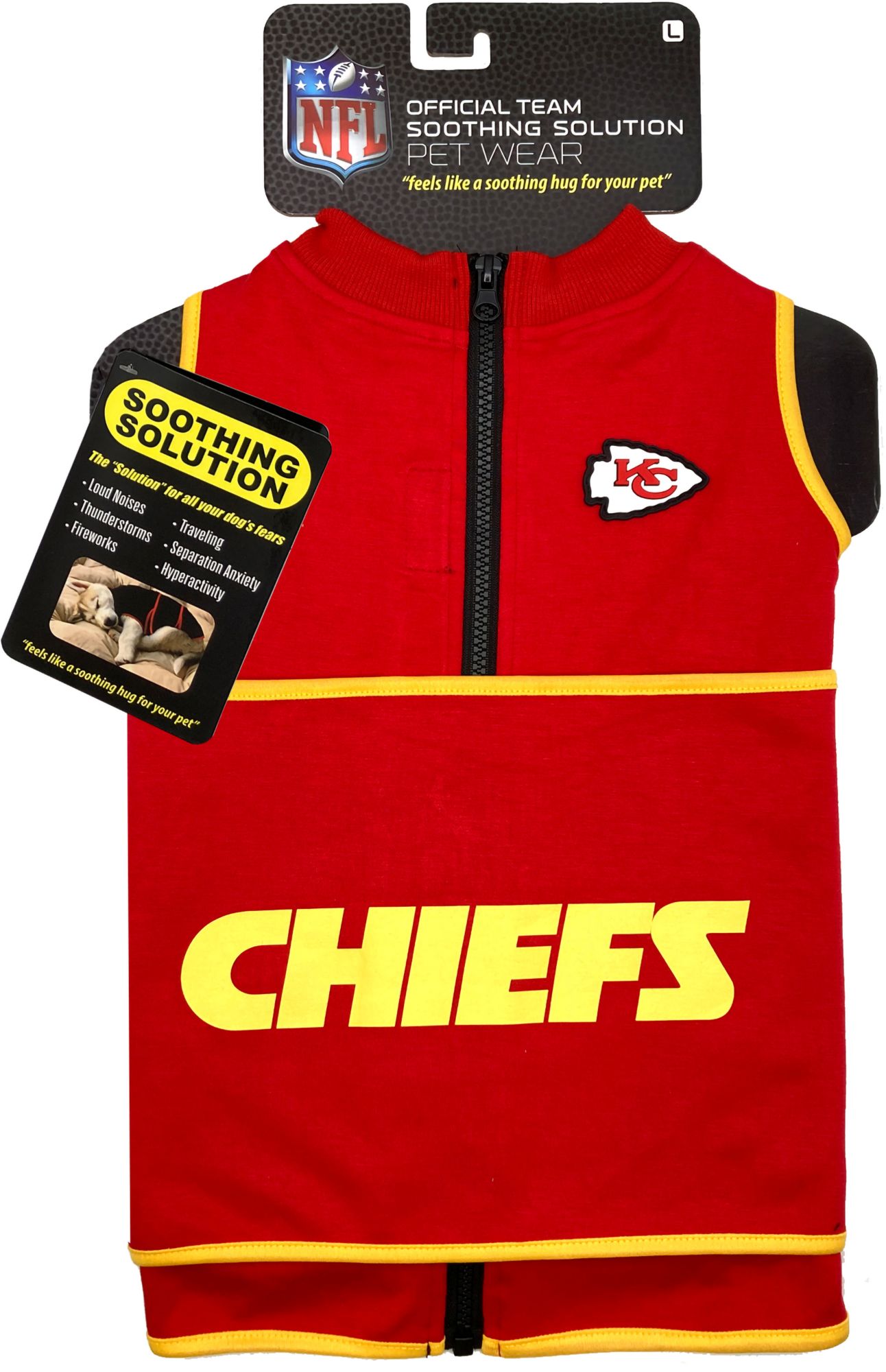 Pets First Kansas City Chiefs Soothing Vest product image