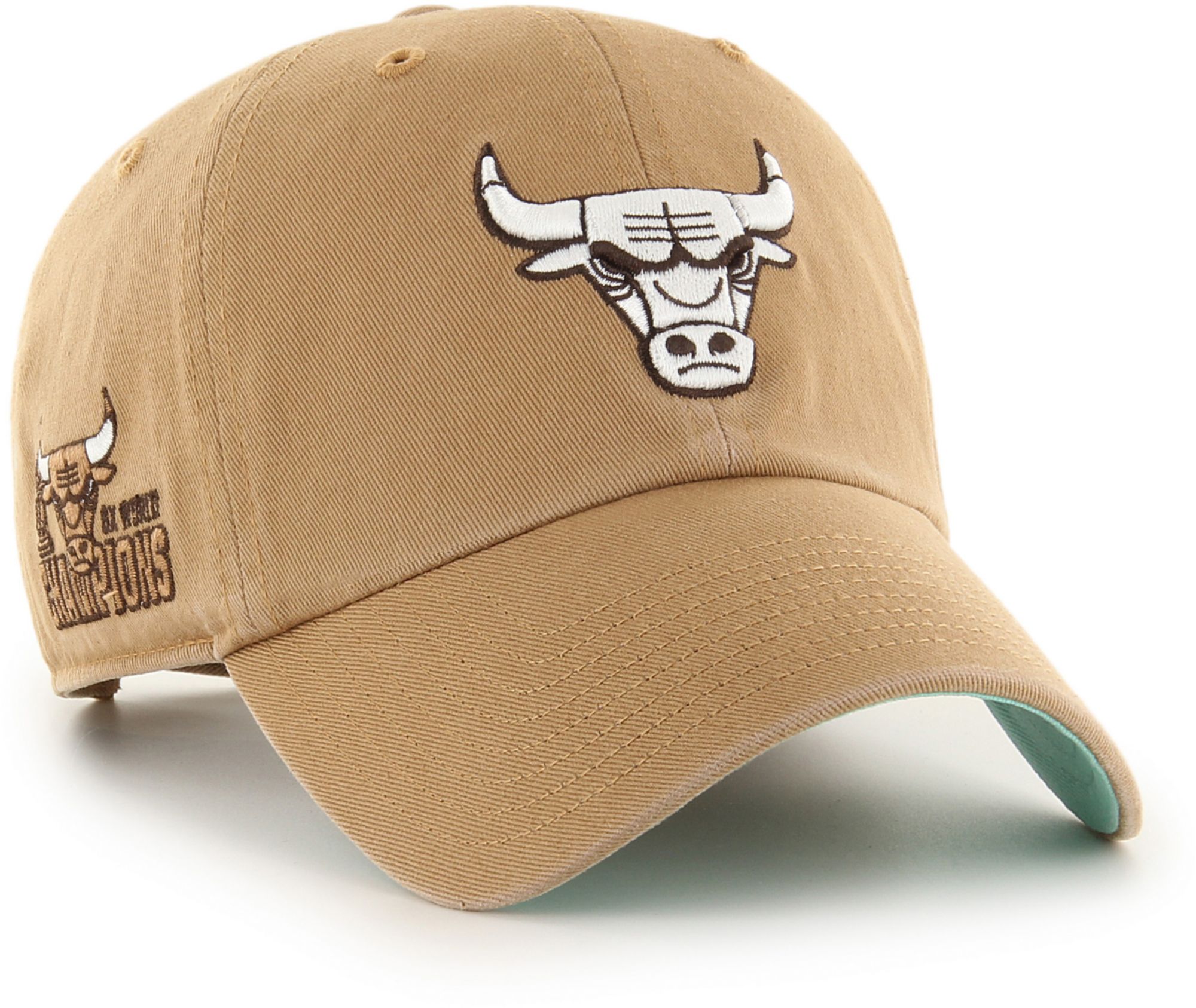 ‘47 Adult Chicago Bulls Brown Clean-Up Adjustable Hat product image