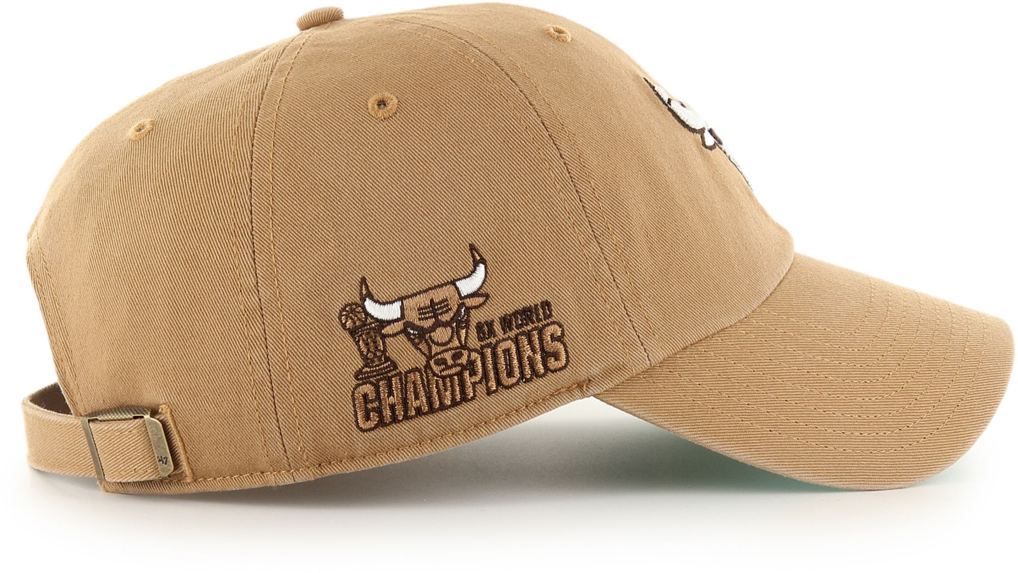 ‘47 Adult Chicago Bulls Brown Clean-Up Adjustable Hat product image