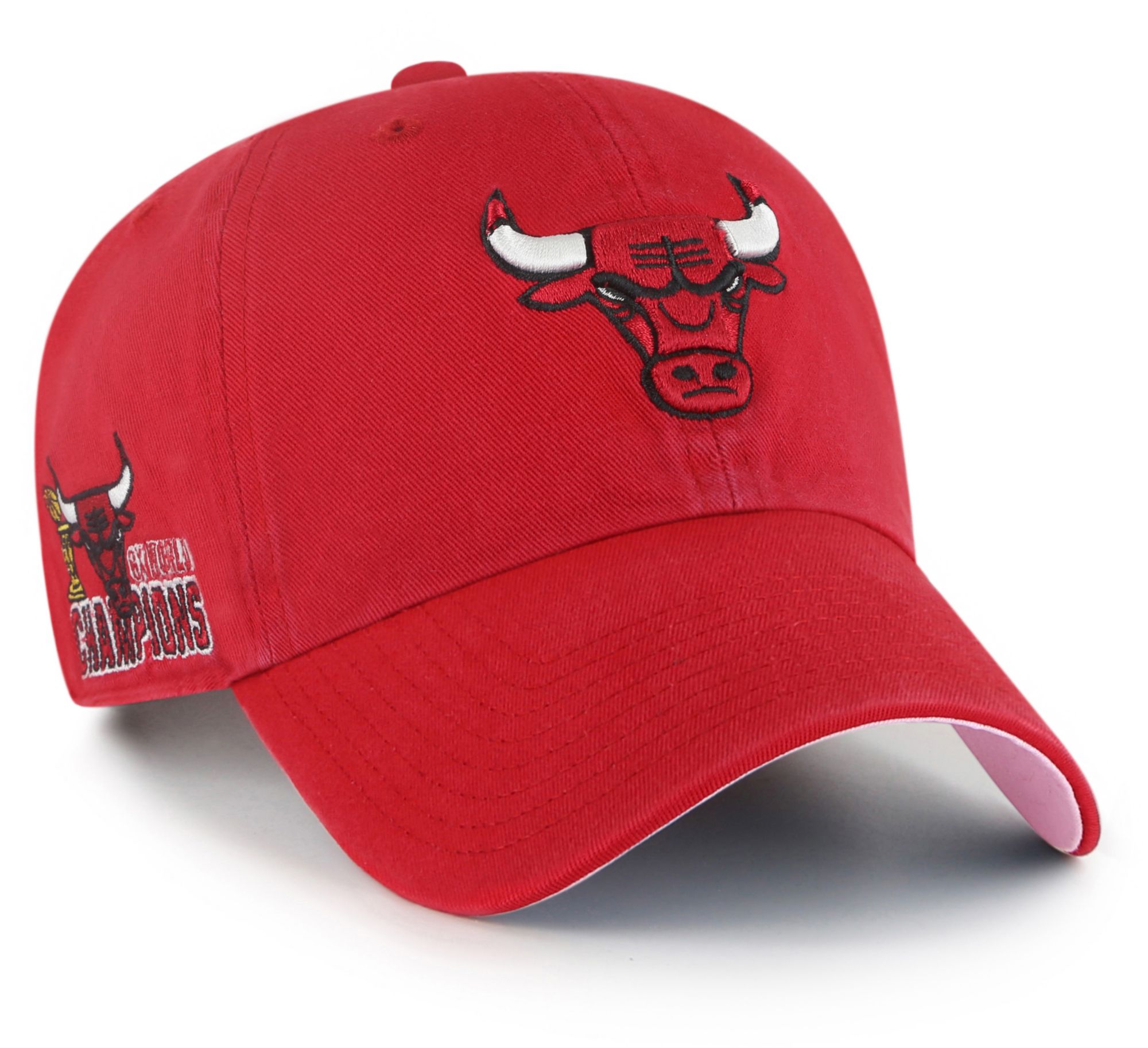 ‘47 Adult Chicago Bulls Red Clean-Up Adjustable Hat product image