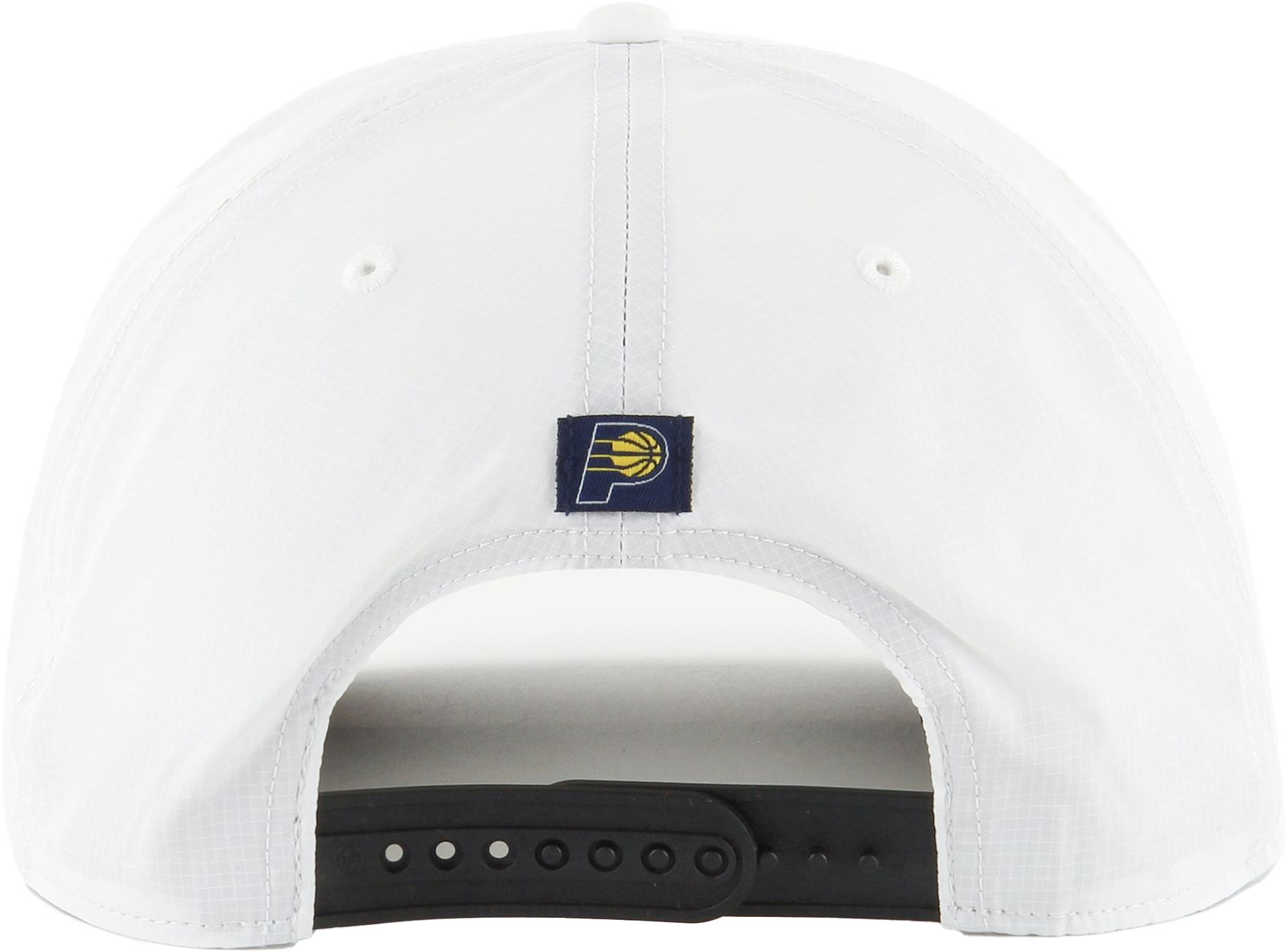 '47 Adult Indiana Pacers White Chamberlin Hitch Adjustable Hat product image