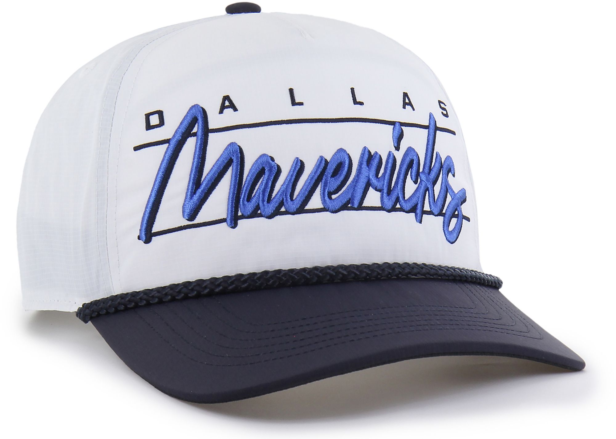 '47 Adult Dallas Mavericks White Condor Brrr Hitch Adjustable Hat product image