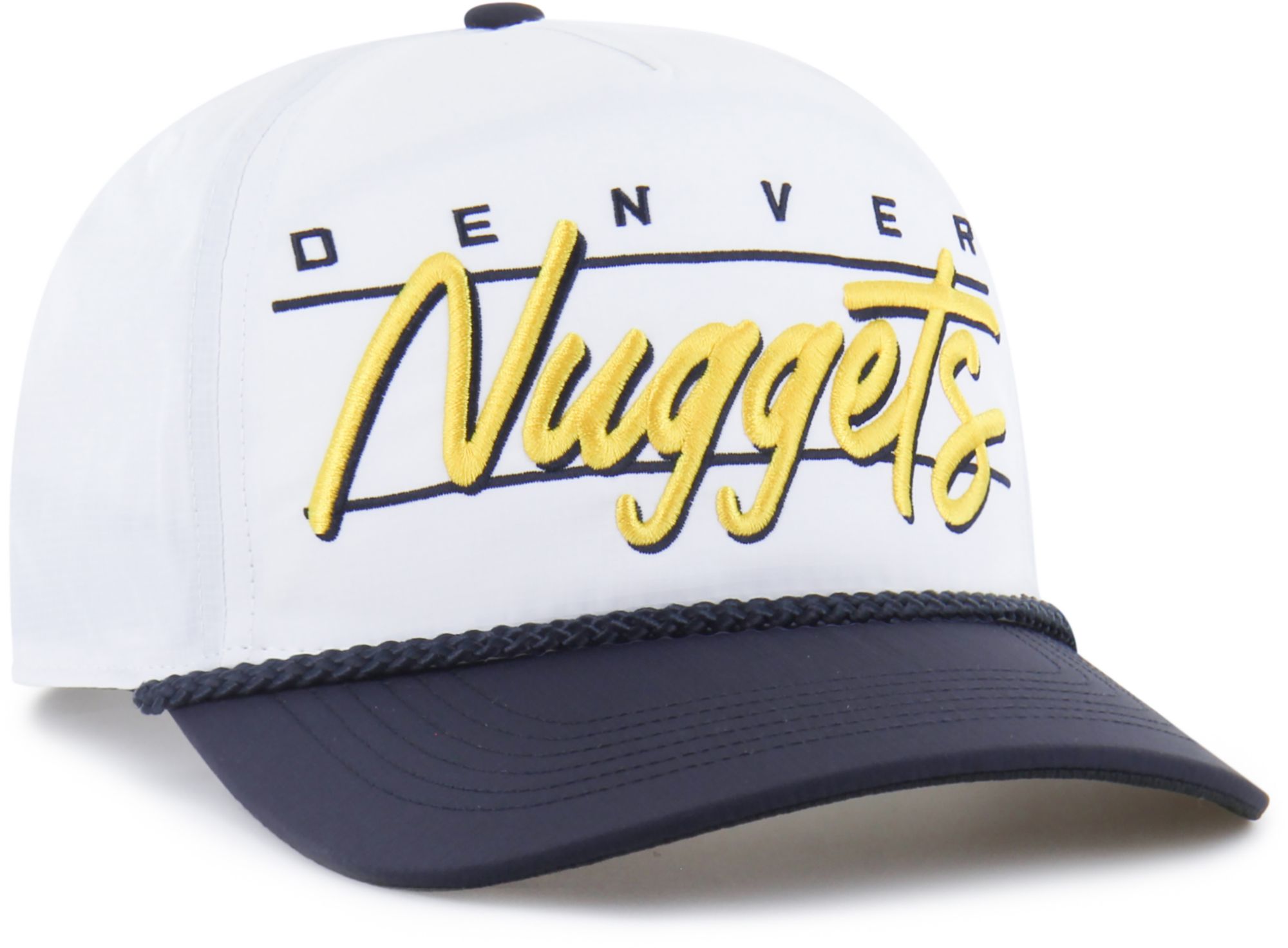 '47 Adult Denver Nuggets White Condor Brrr Hitch Adjustable Hat product image