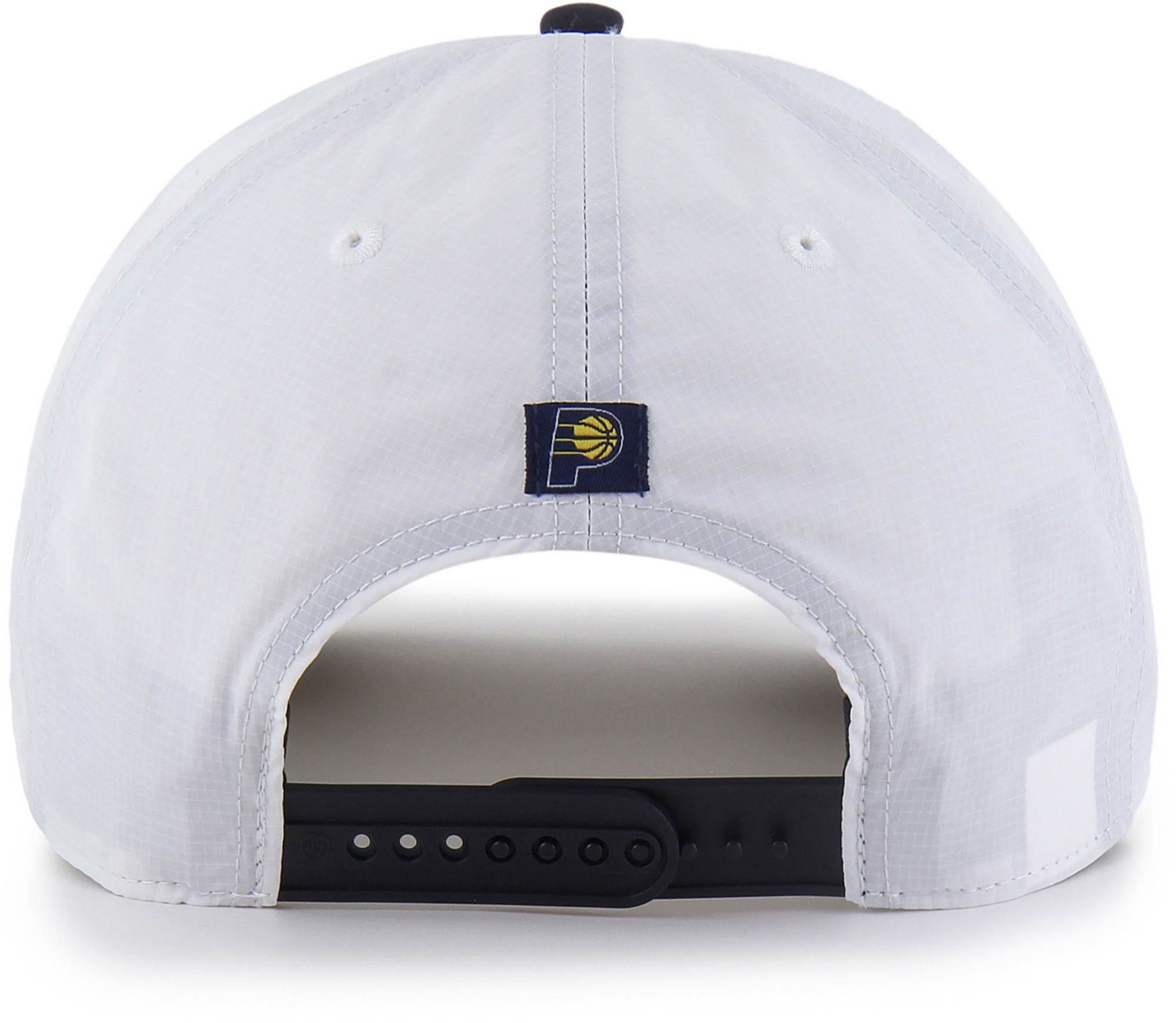 '47 Adult Indiana Pacers White Condor Brrr Hitch Adjustable Hat product image