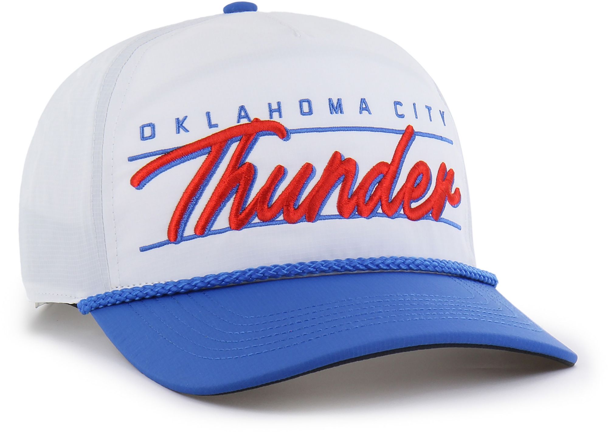 '47 Adult Oklahoma City Thunder White Condor Brrr Hitch Adjustable Hat product image