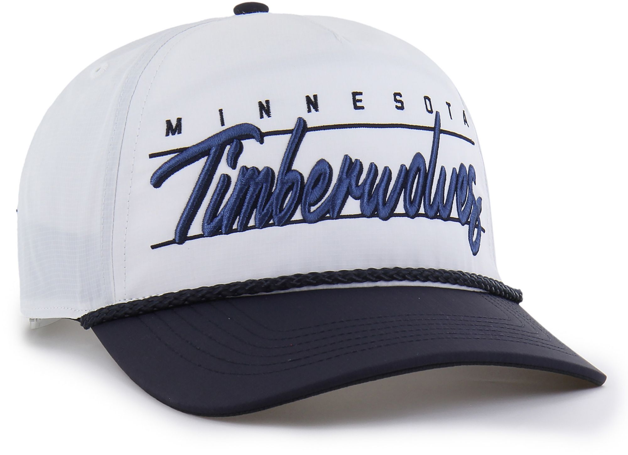 '47 Adult Minnesota Timberwolves White Condor Brrr Hitch Adjustable Hat product image