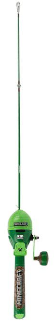 Kid Casters Minecraft Youth Fishing Pole product image