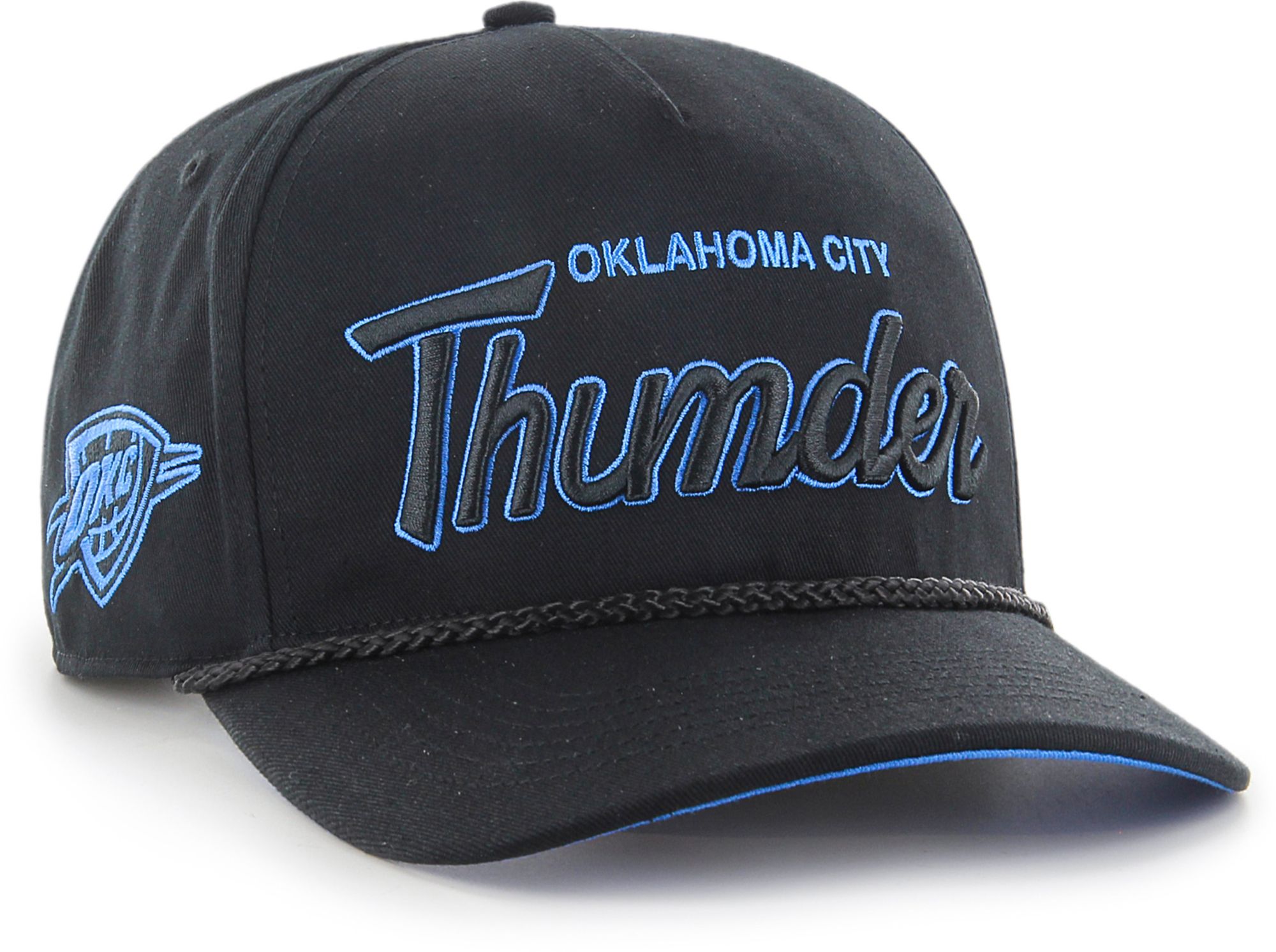 ‘47 Men's Oklahoma City Thunder Black Adjustable Hat product image