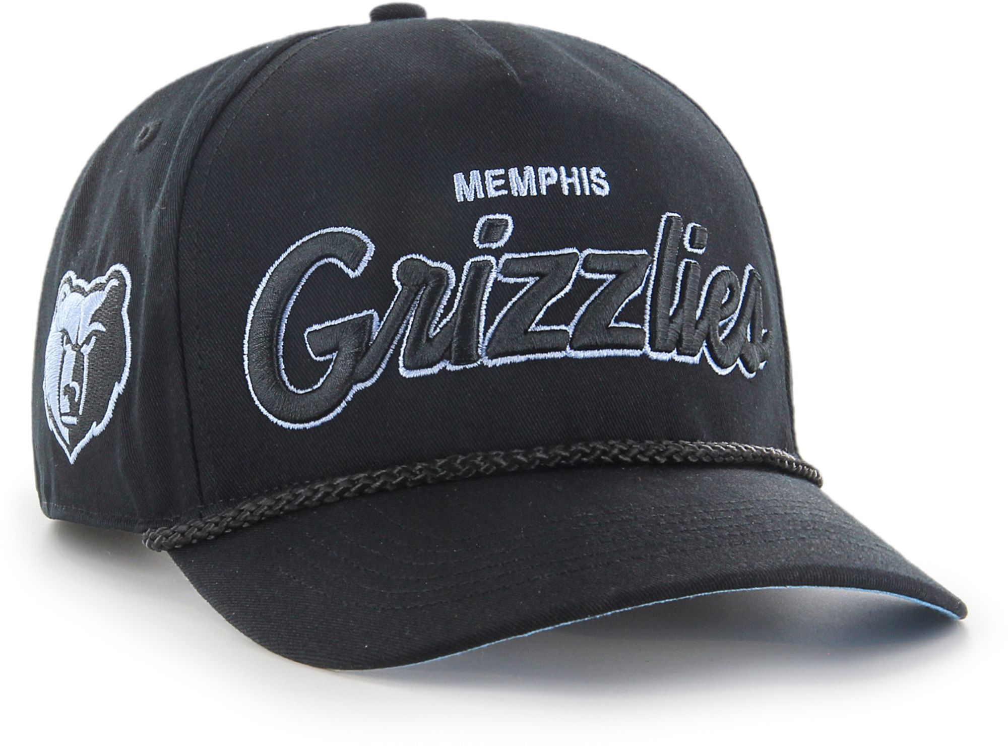 ‘47 Men's Memphis Grizzlies Black Adjustable Hat product image