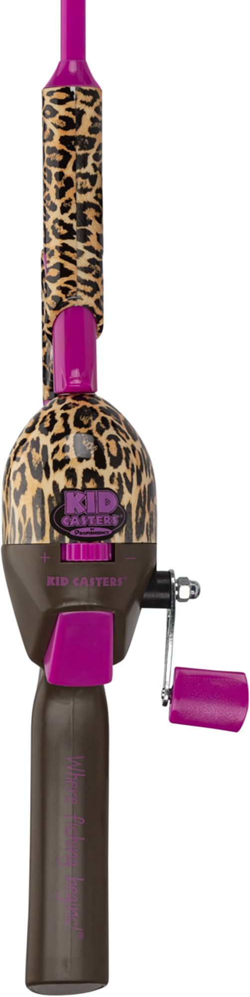Kid Casters Leopard Youth Fishing Combo product image