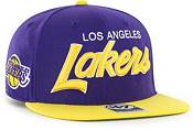 ‘47 Adult Los Angeles Lakers Purple Captain Adjustable Hat product image