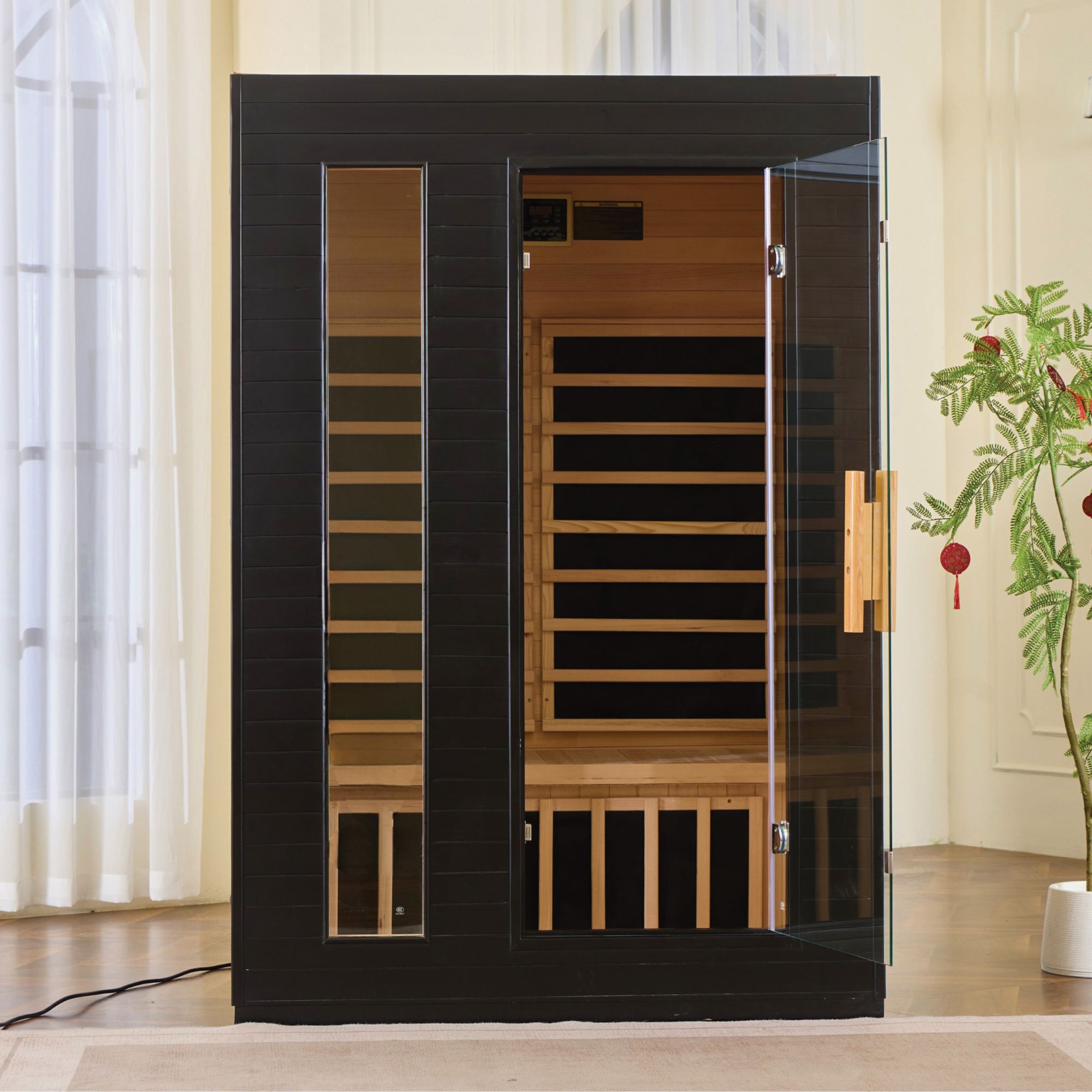 EZlife Full Size 2-Person Infrared Sauna product image