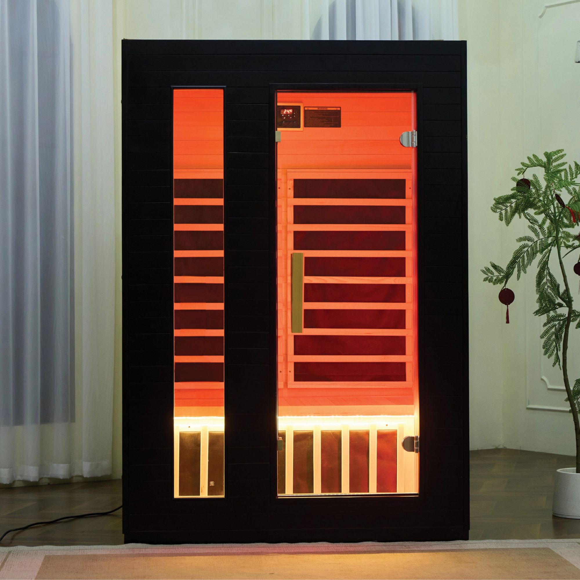 EZlife Full Size 2-Person Infrared Sauna product image