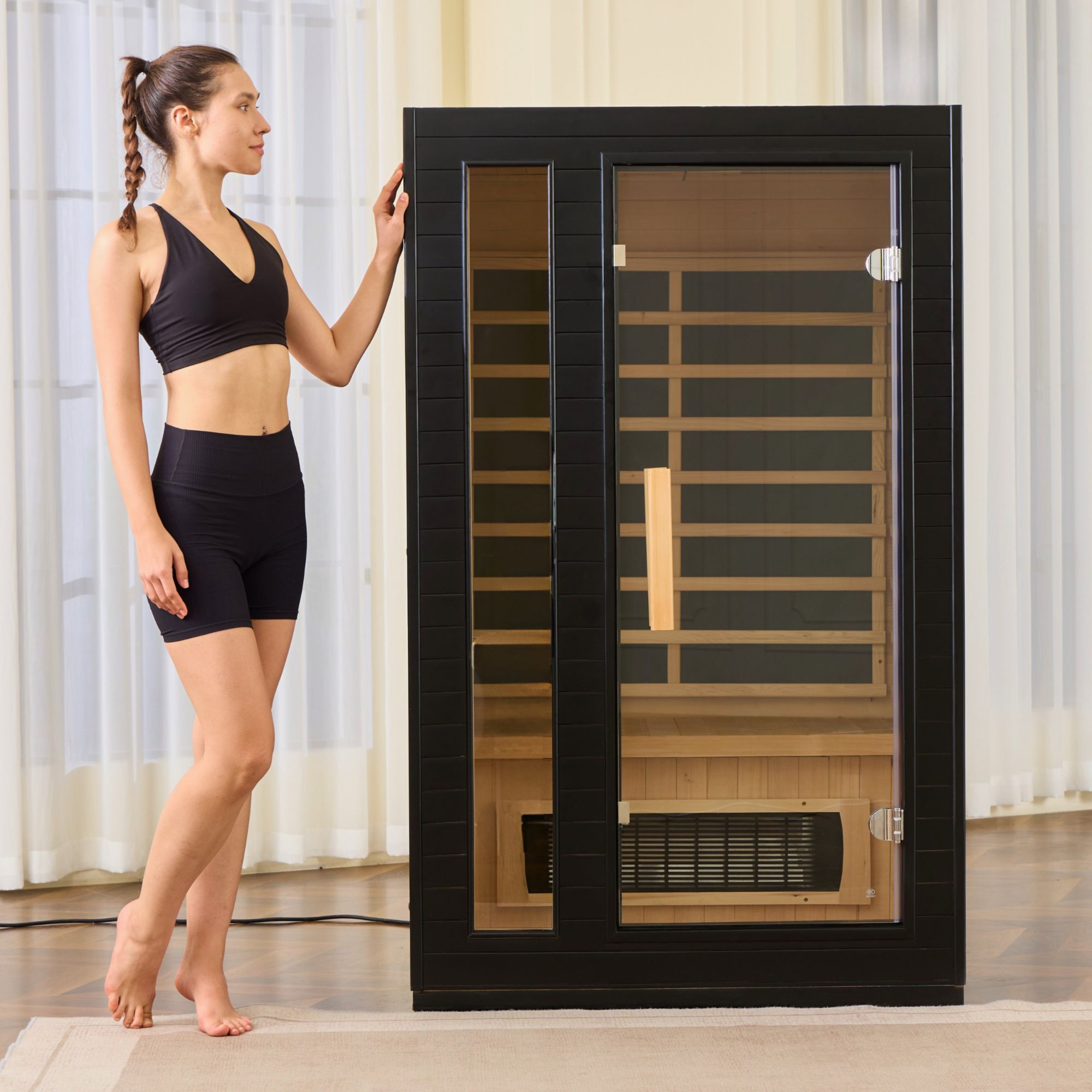 EZlife Duo 2-Person Full Spectrum Sauna product image
