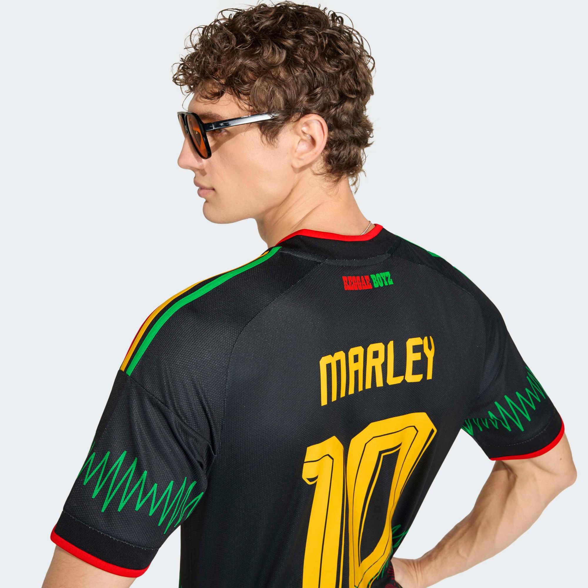 adidas Adult Jamaica Bob Marley #10 2026 Away Replica Jersey product image