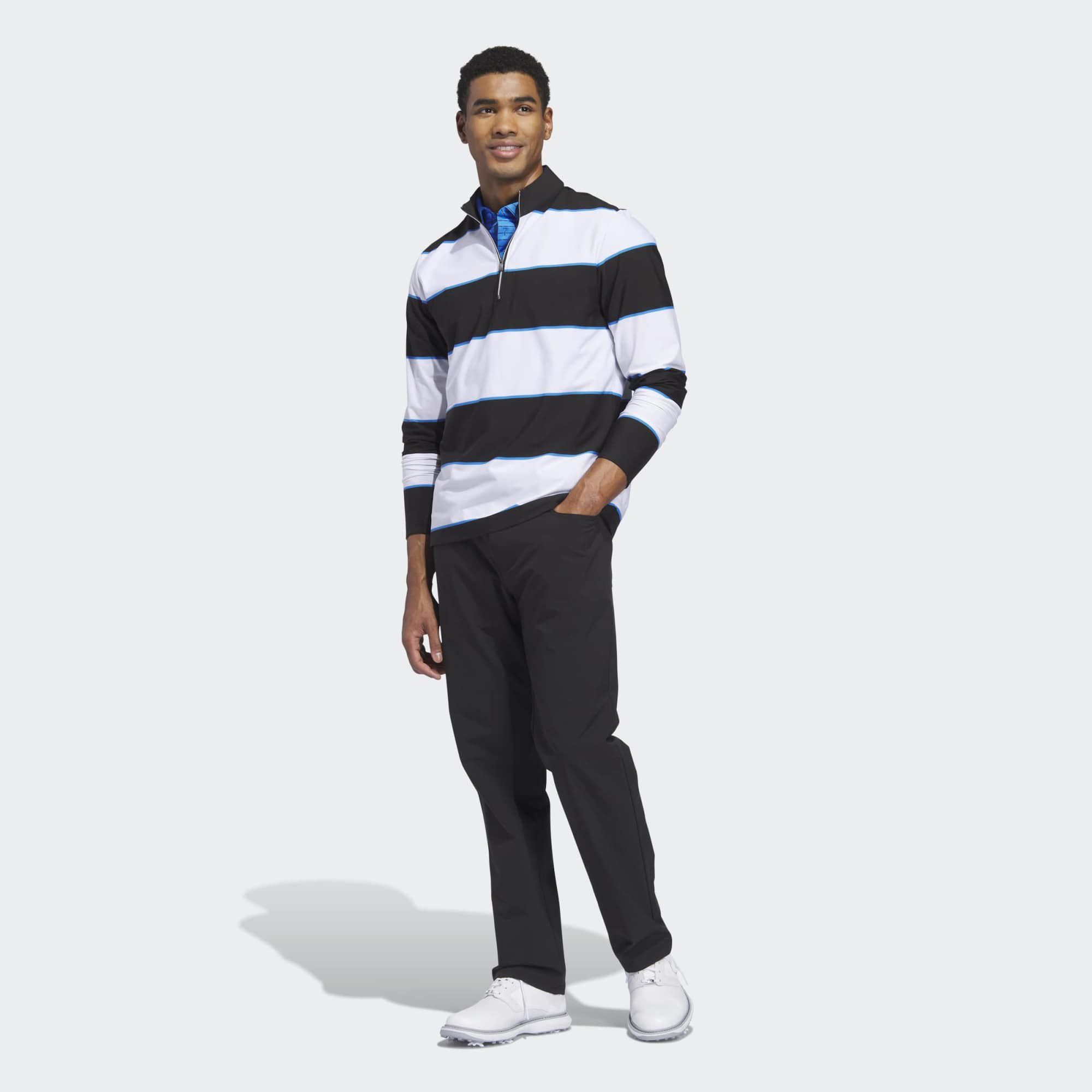 adidas Men's Ultimate365 Rugby Stripe Golf 1/4 Zip product image