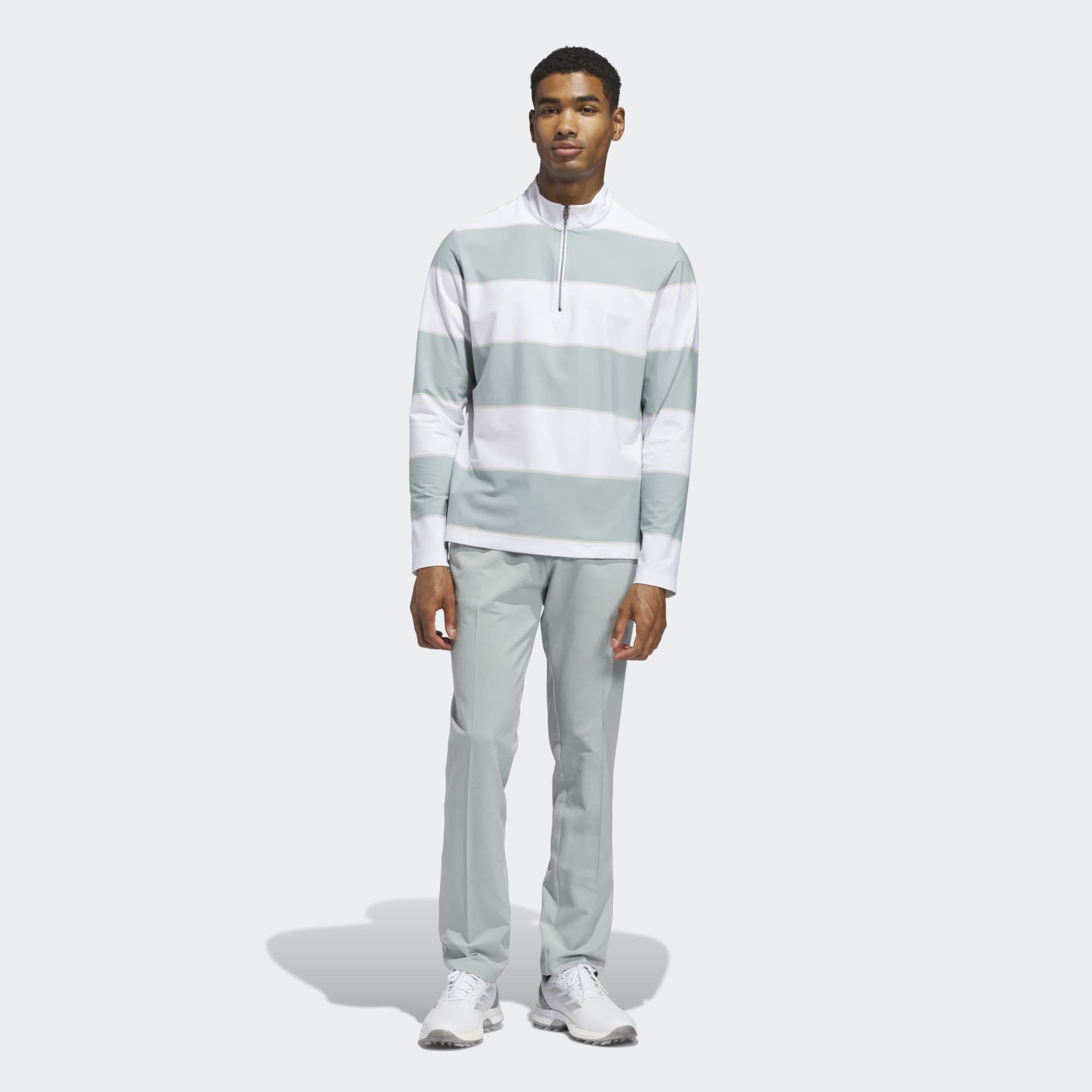 adidas Men's Ultimate365 Rugby Stripe Golf 1/4 Zip product image