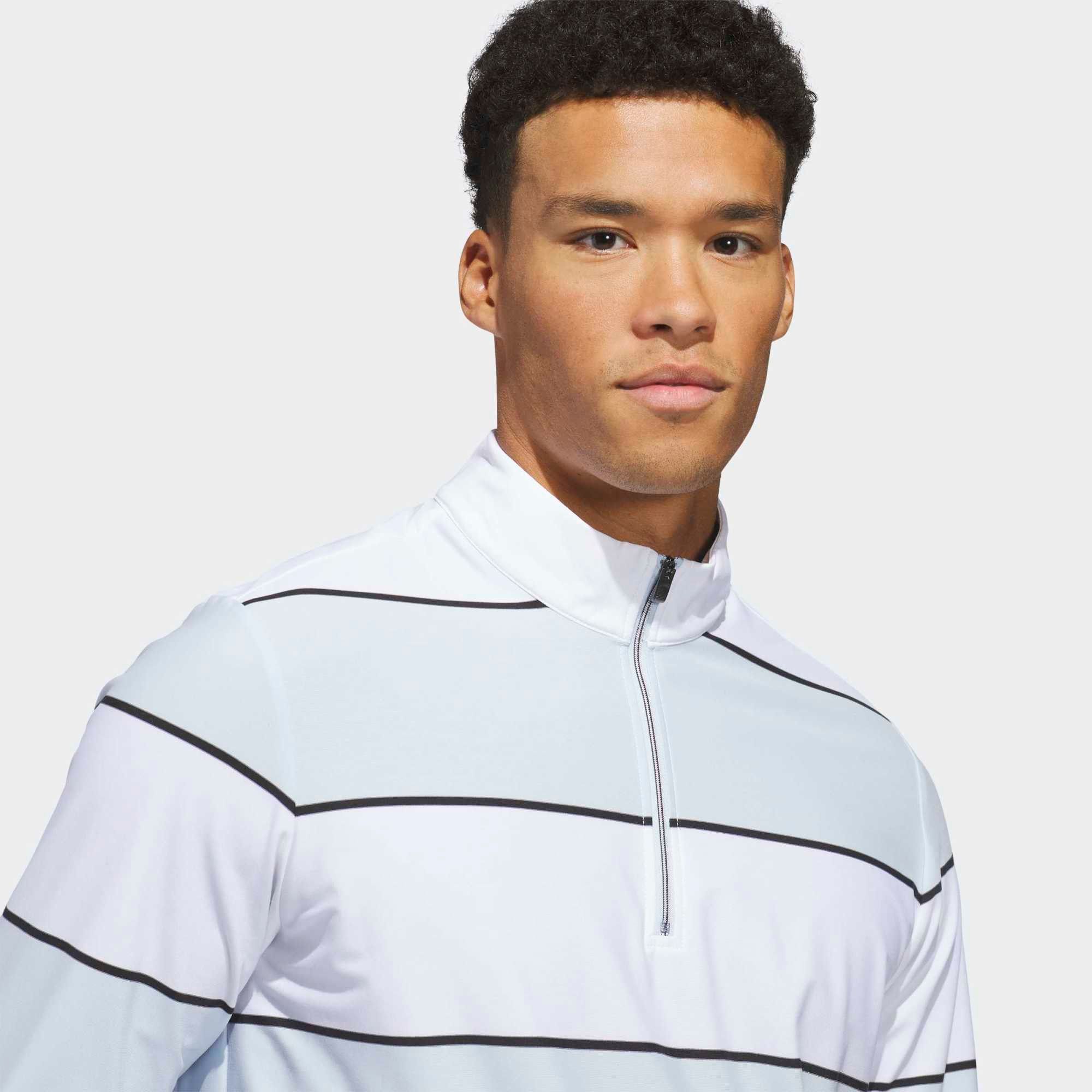 adidas Men's Ultimate365 Rugby Stripe Golf 1/4 Zip product image