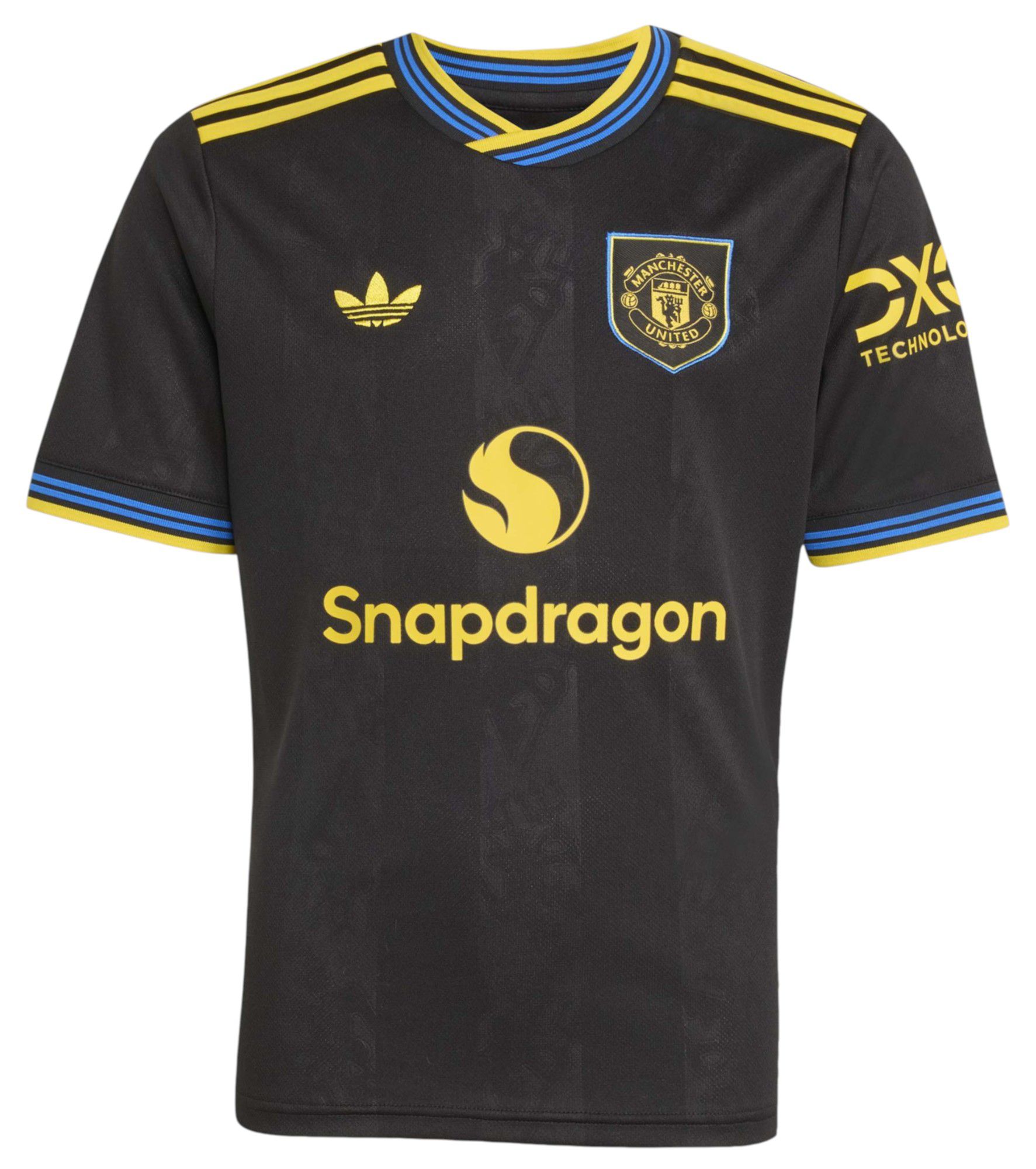 adidas Youth Manchester United 2025 Black Third Replica Jersey product image