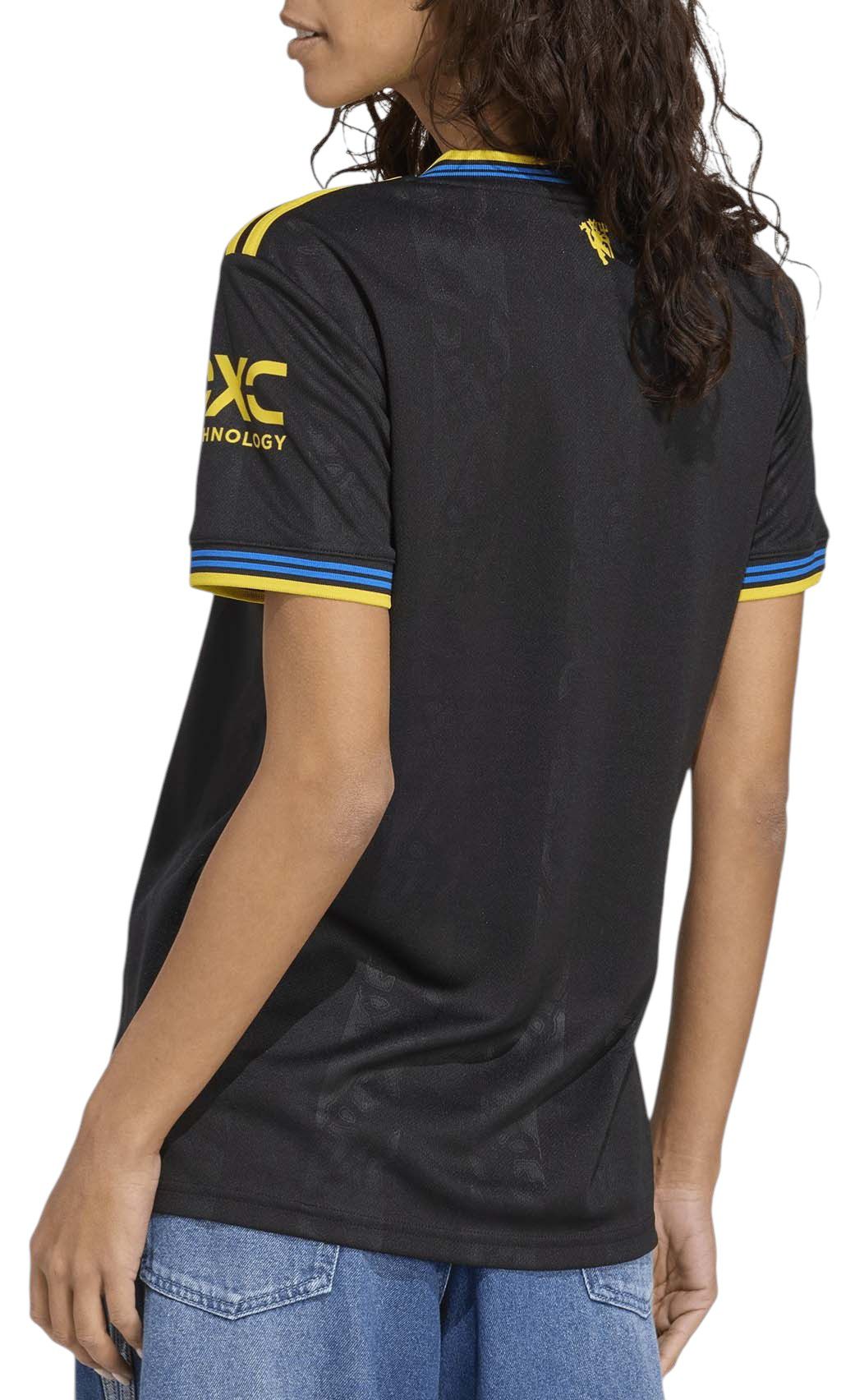 adidas Women's Manchester United 2025 Black Third Replica Jersey product image